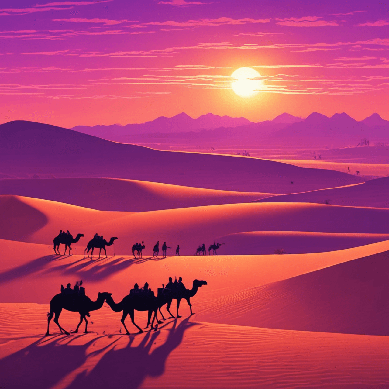 Caravan Runner game banner