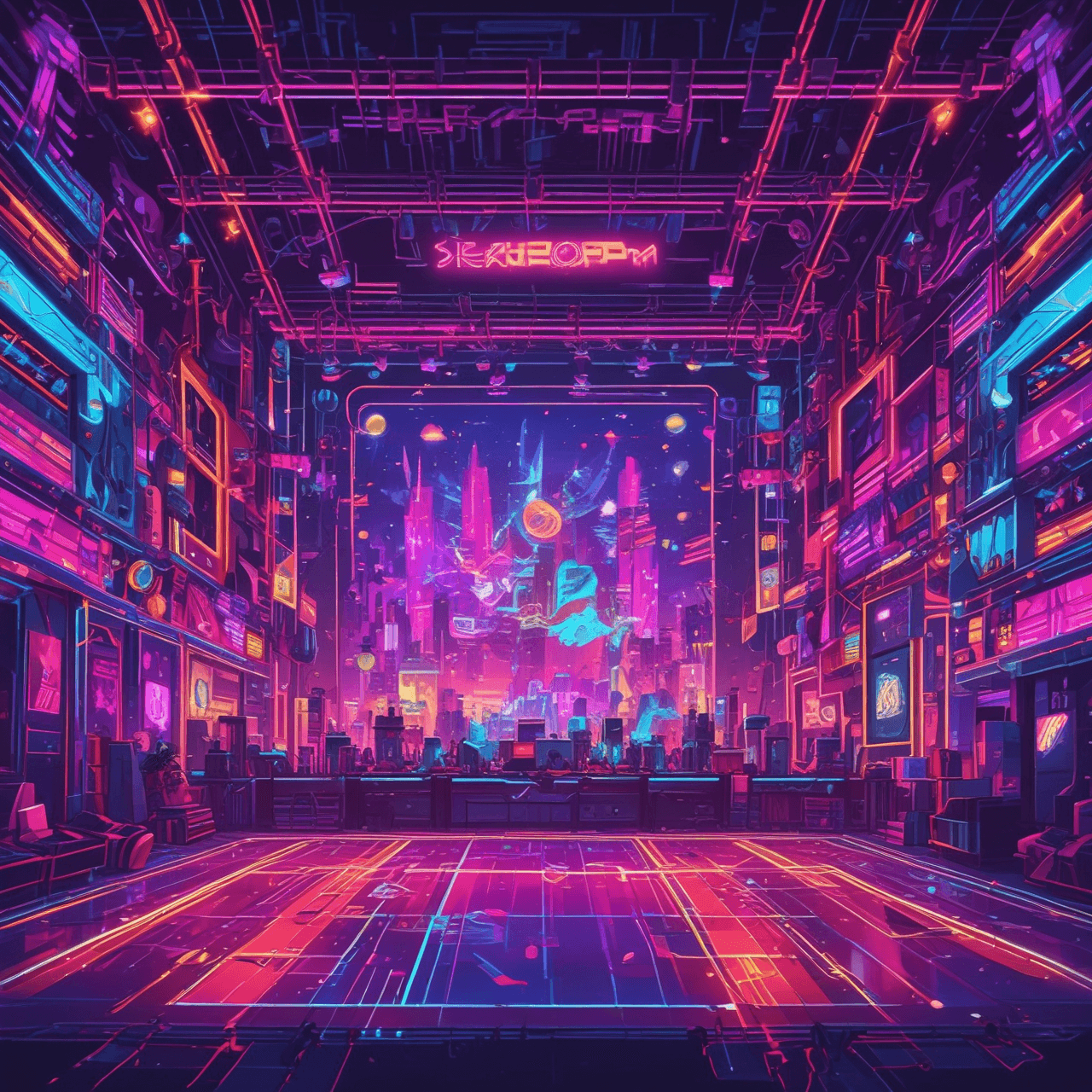 TXT Rhythm Runner game banner