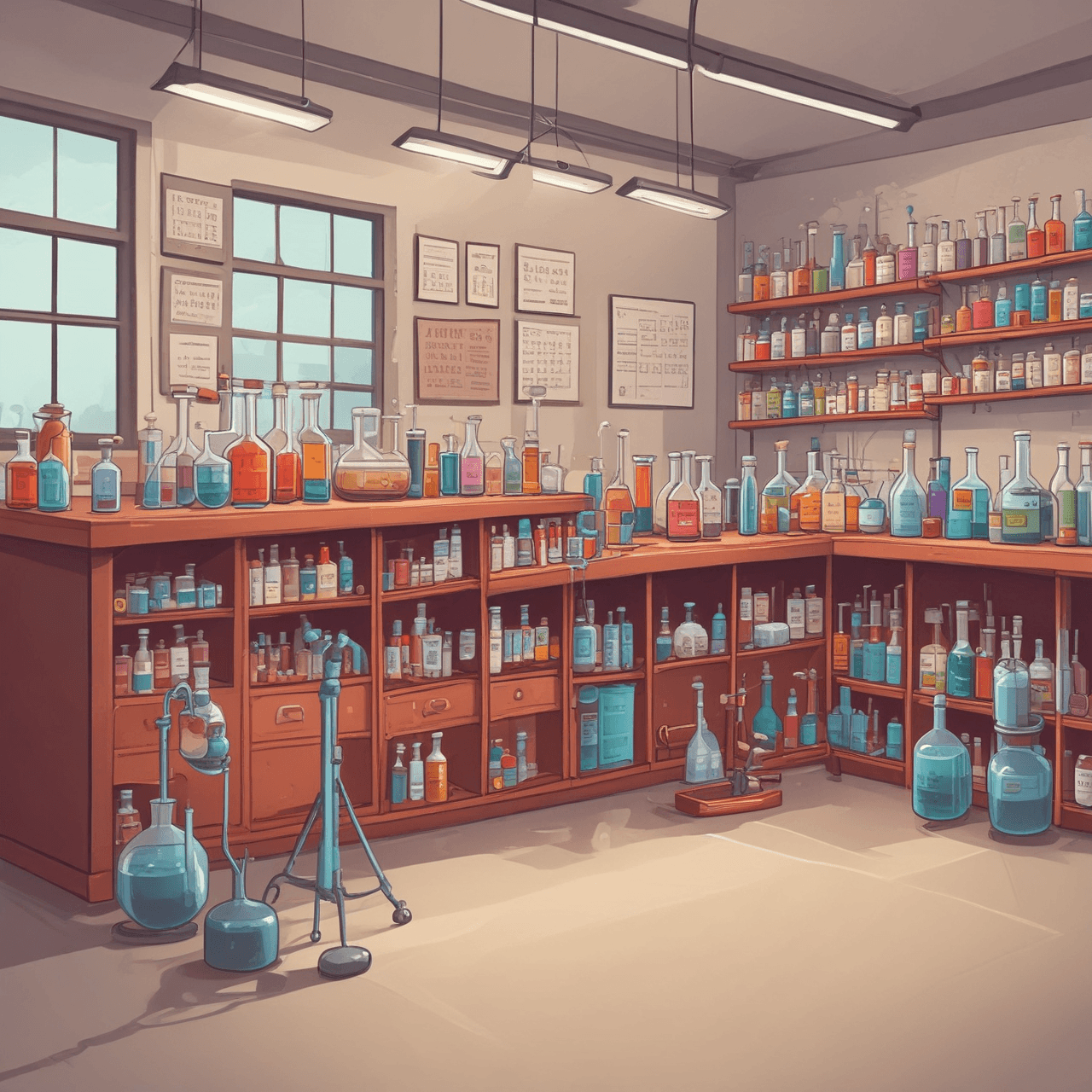 Chemistry City Run game banner