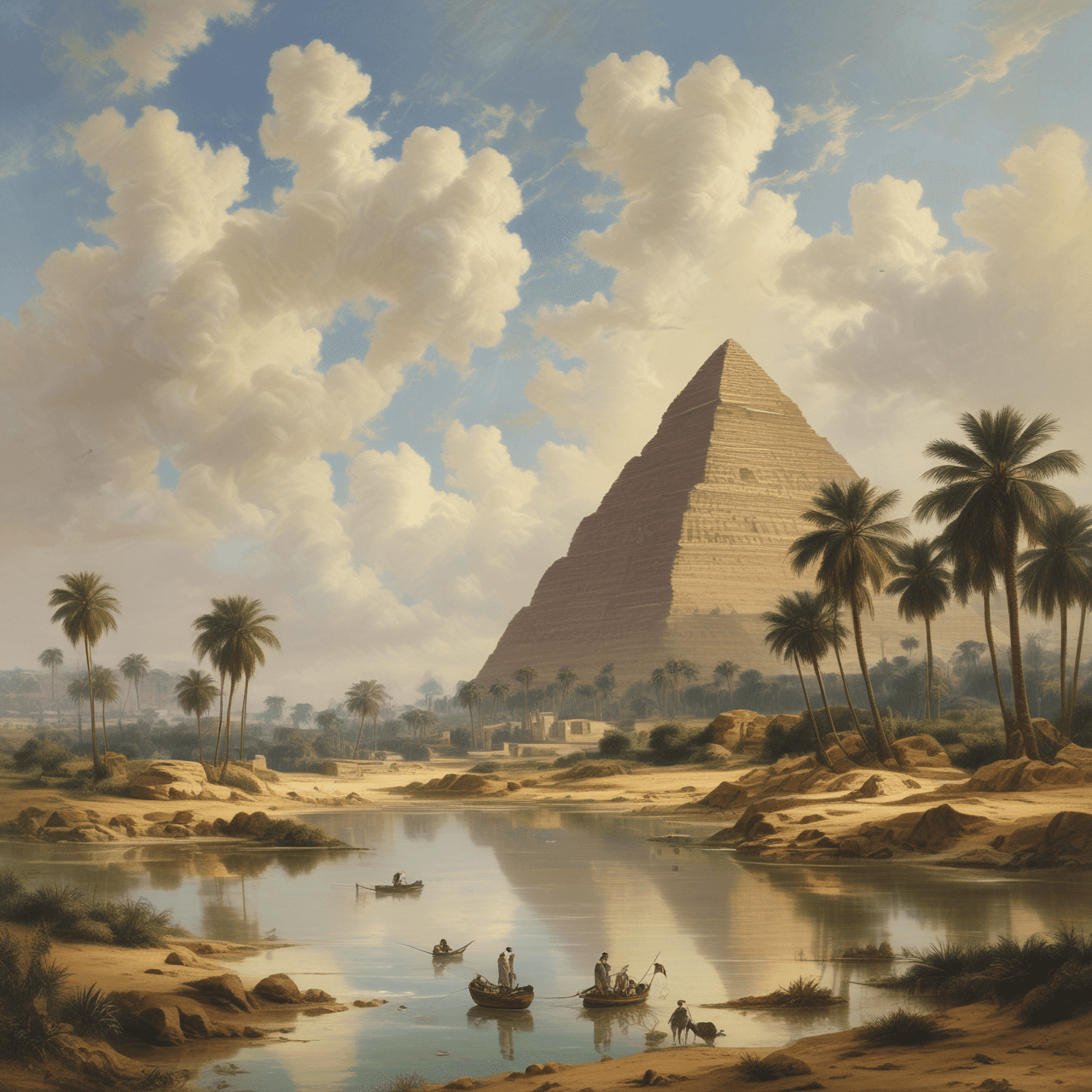 Jetpack Quiz Avontuur: Egypte game banner