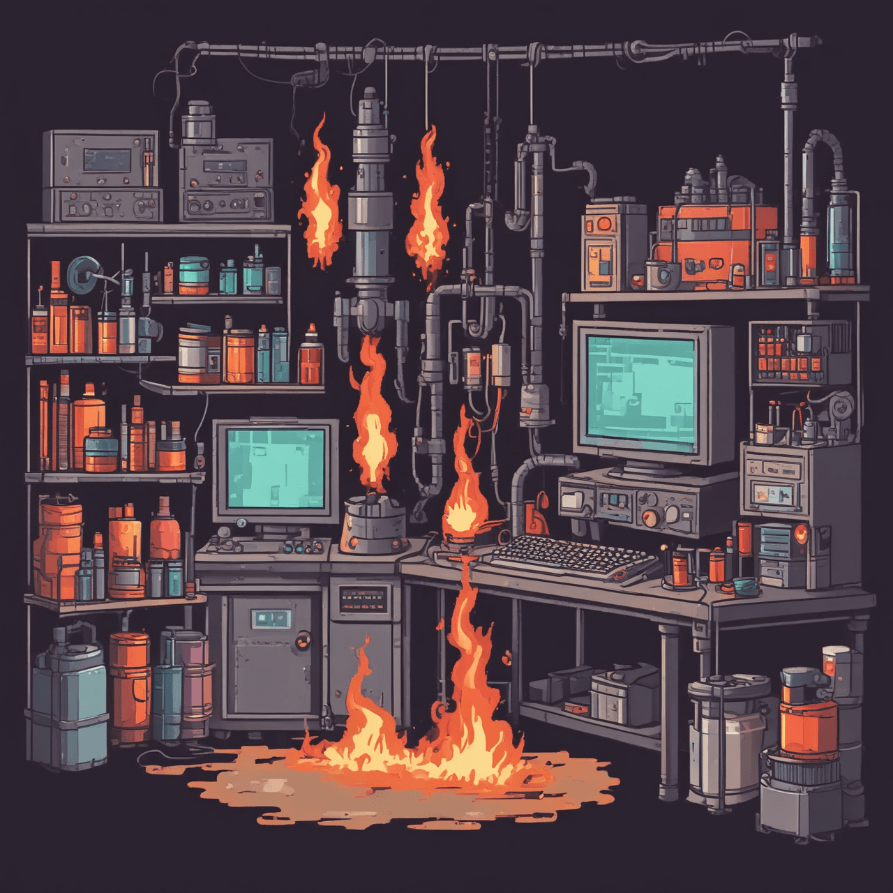 Flame Jump game banner