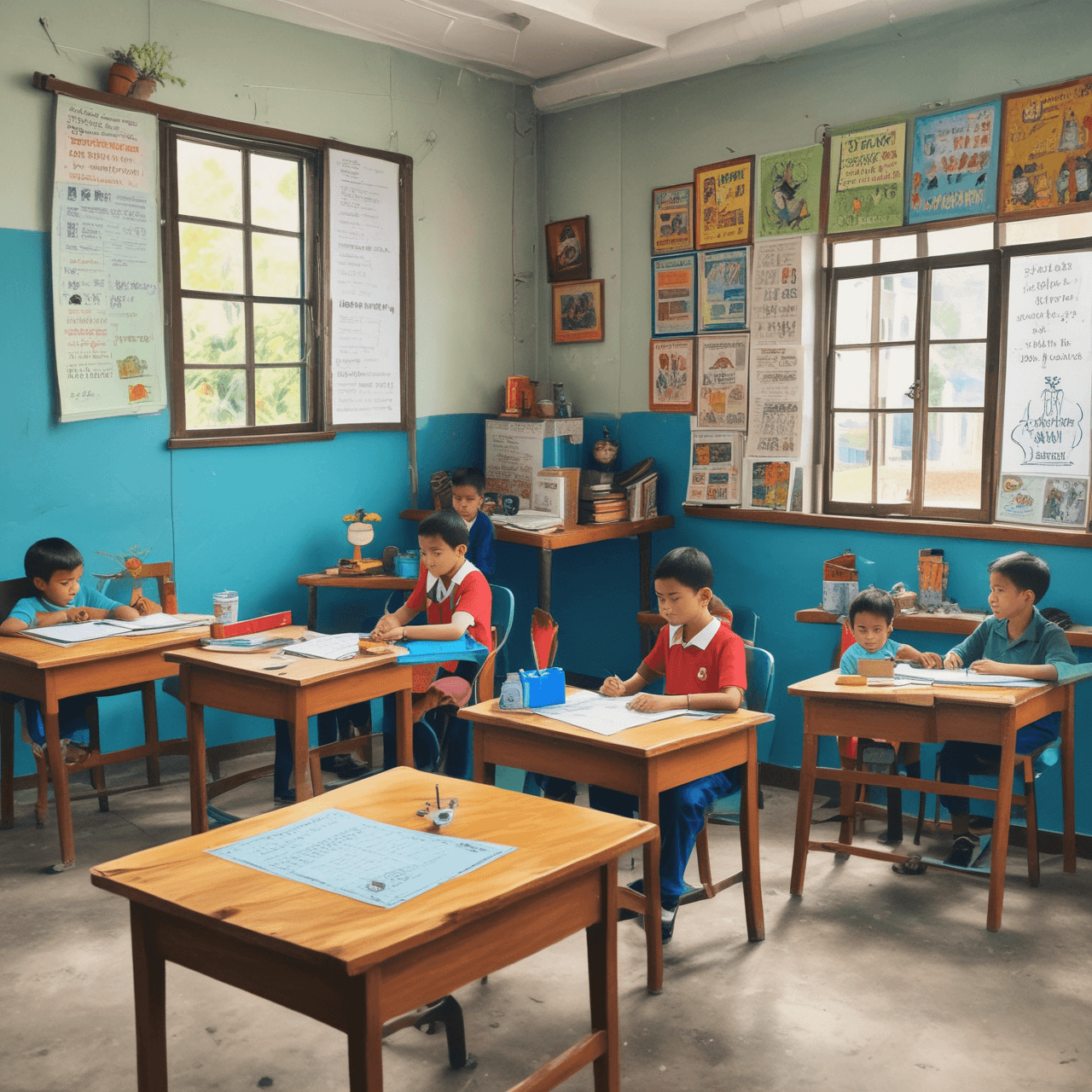 Petualangan Kuis Jetpack: Benda Kelas game banner