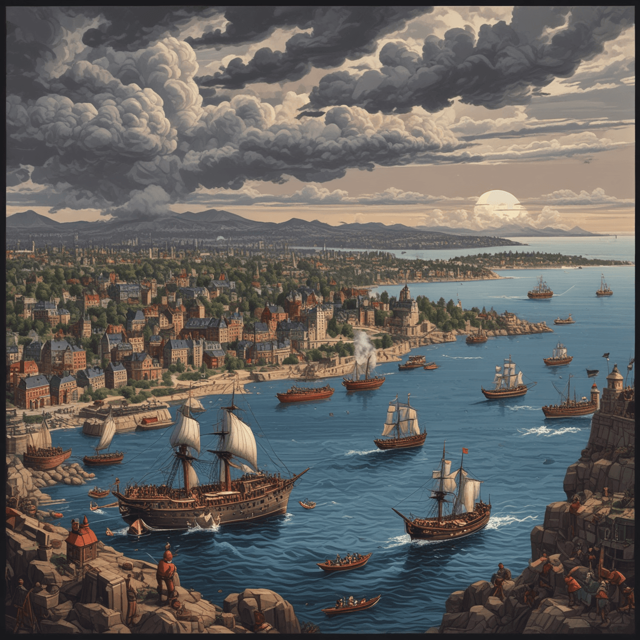 New France Conquest Run game banner