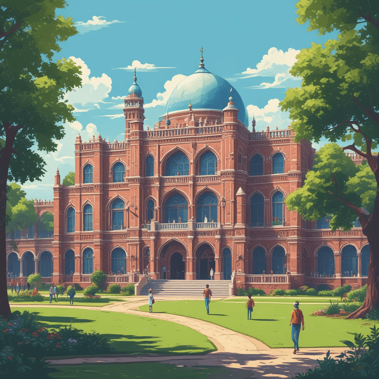 Sir Syed's Educational Run game banner