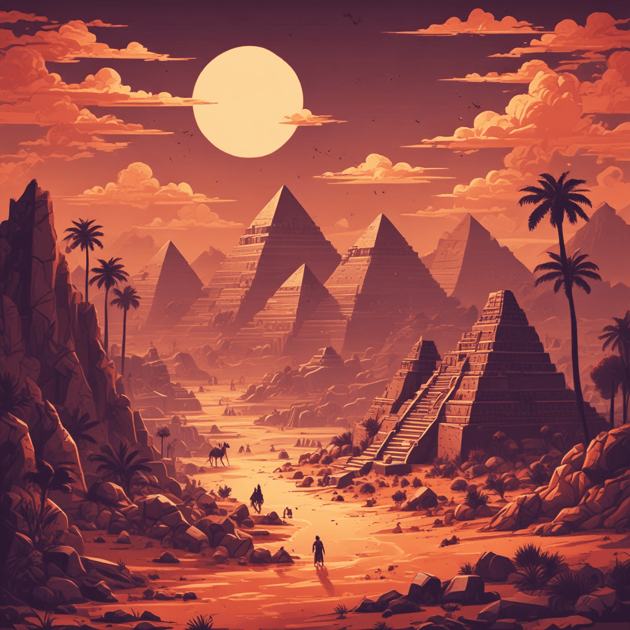 Ancient Run Quiz game banner