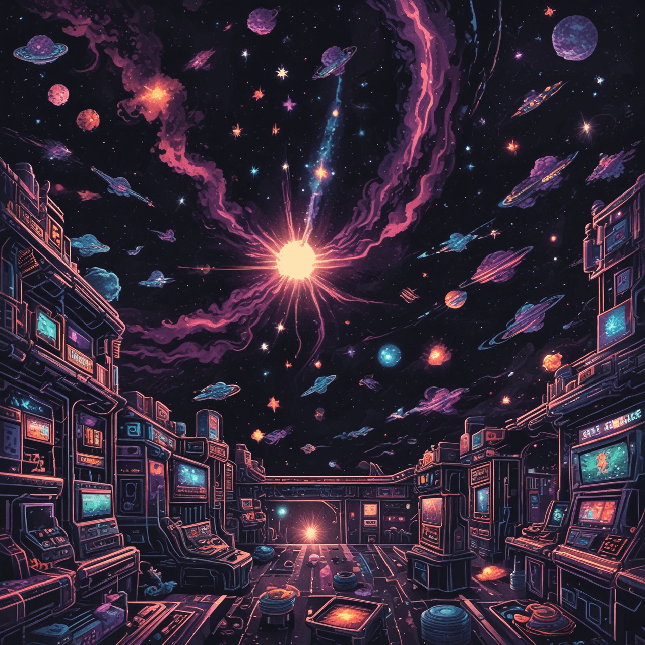 Cosmic Winds Jump game banner