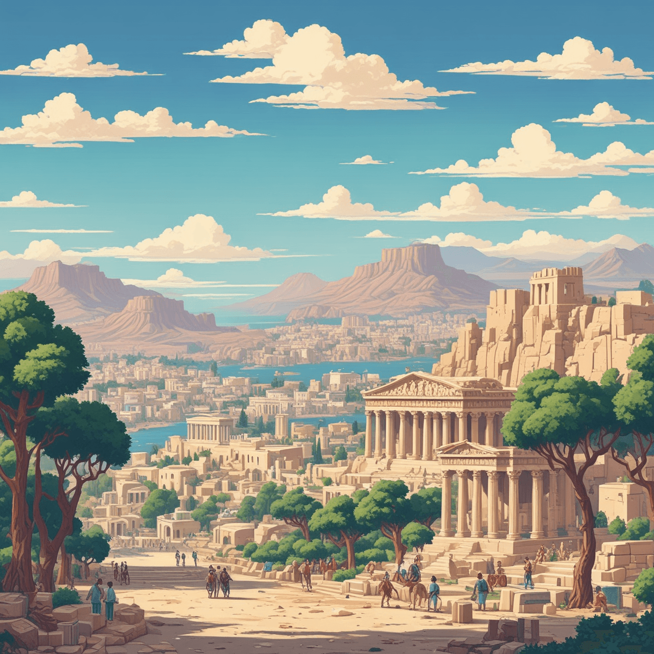 Biegacz Historii: Grecja Starożytna game banner