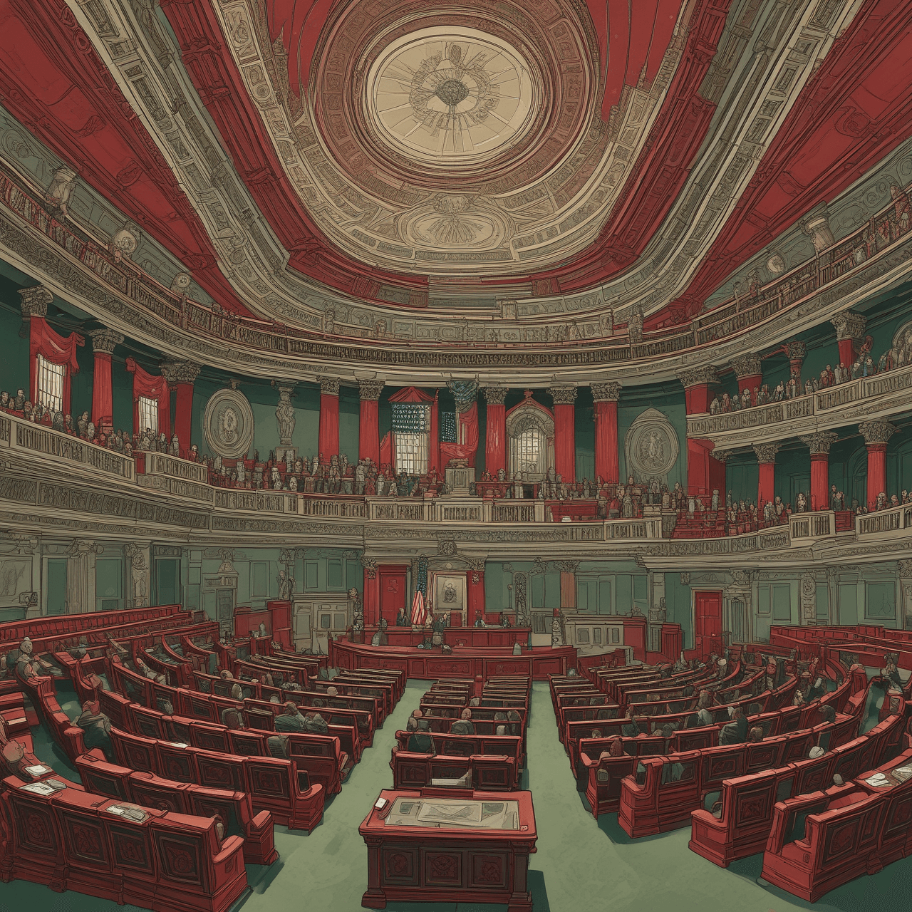 Senate vs. House: Quiz Run game banner