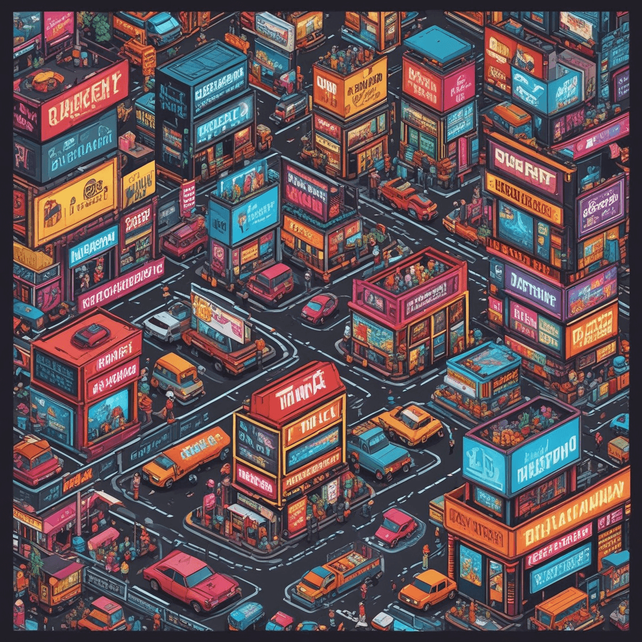 Marketing Mania Race game banner