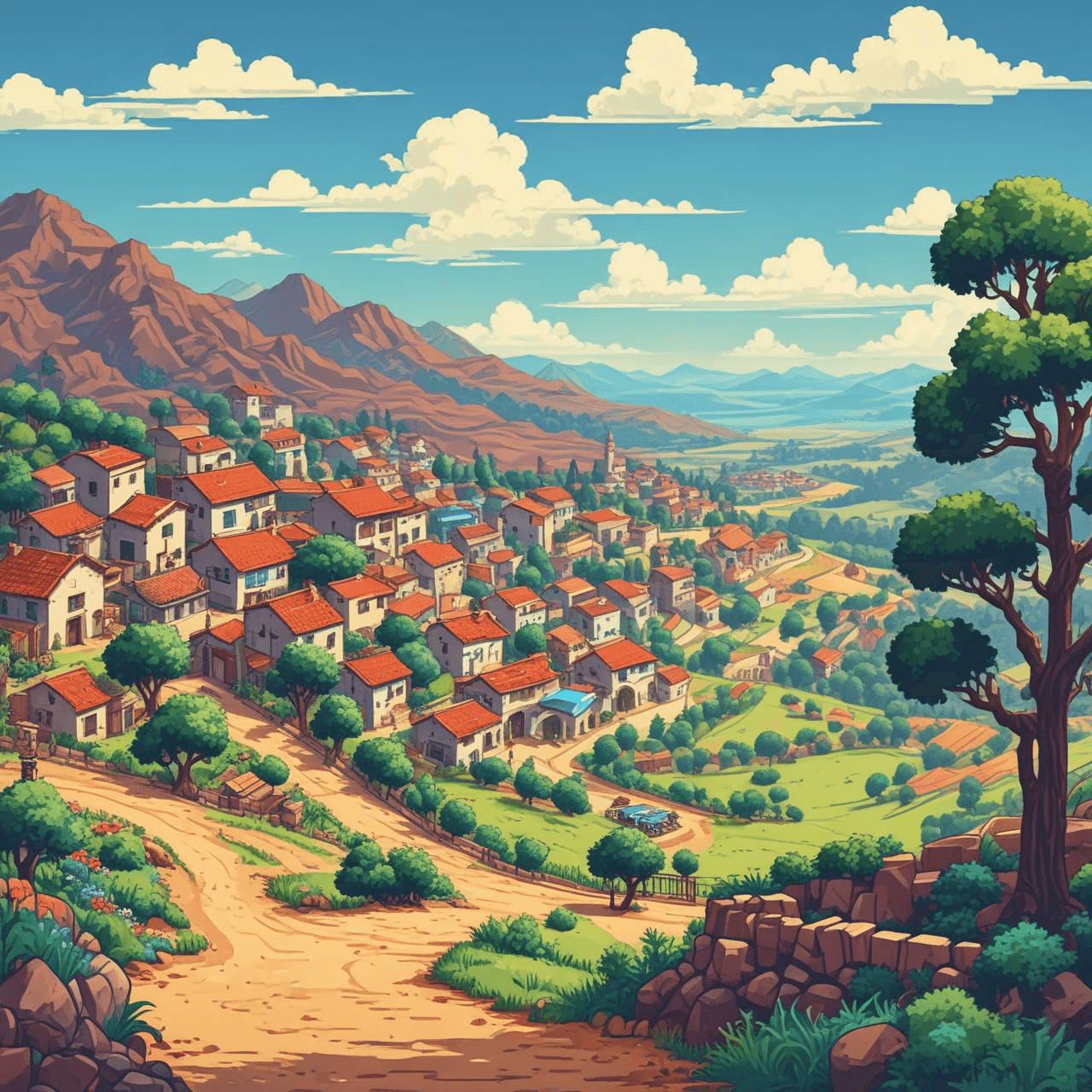 Salto de Español game banner