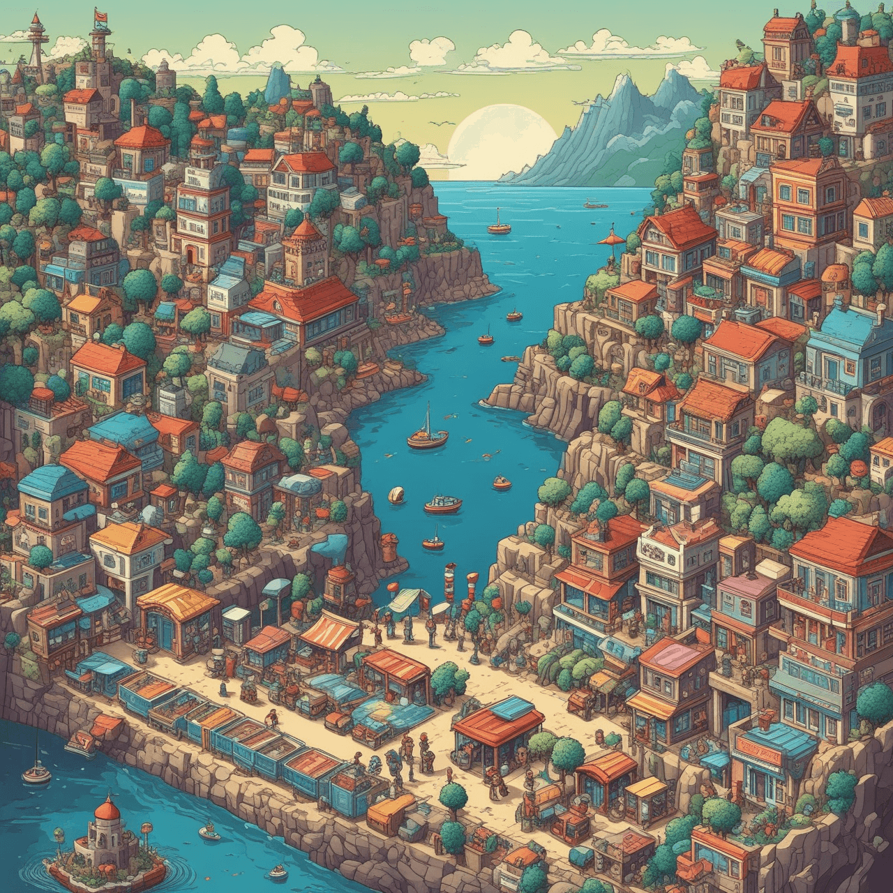 Wereldkaart Race Quiz game banner