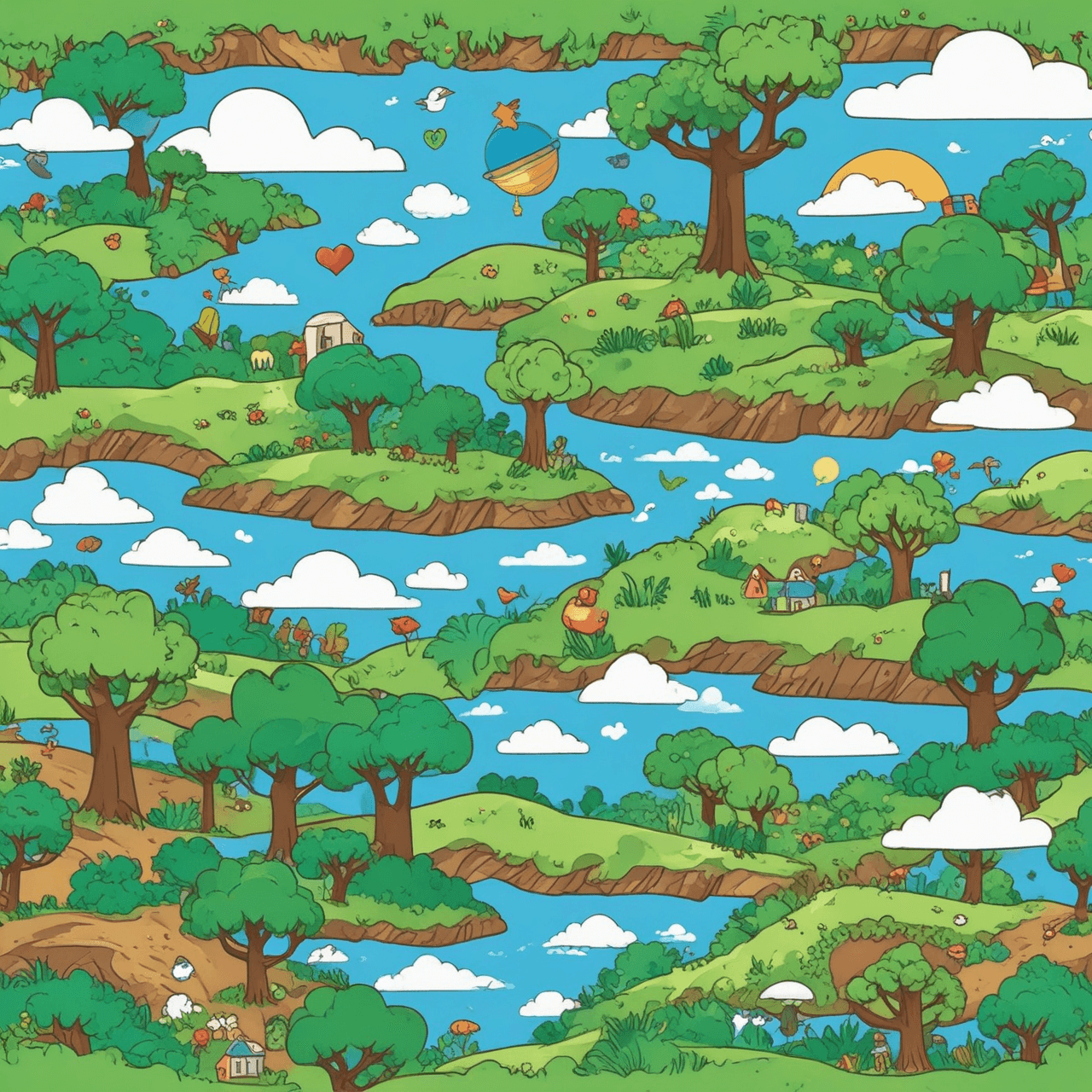 Earth Day Quiz Adventure game banner