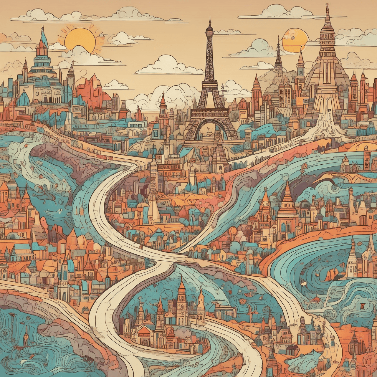 Carrera a través de la Historia game banner