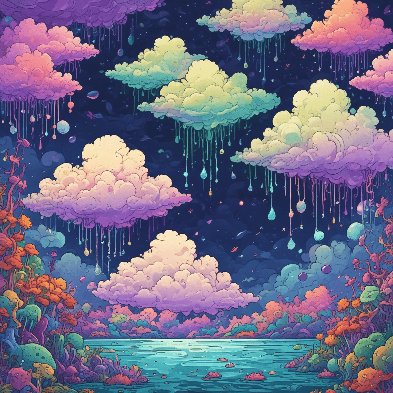 Protist Cloud Quest game banner