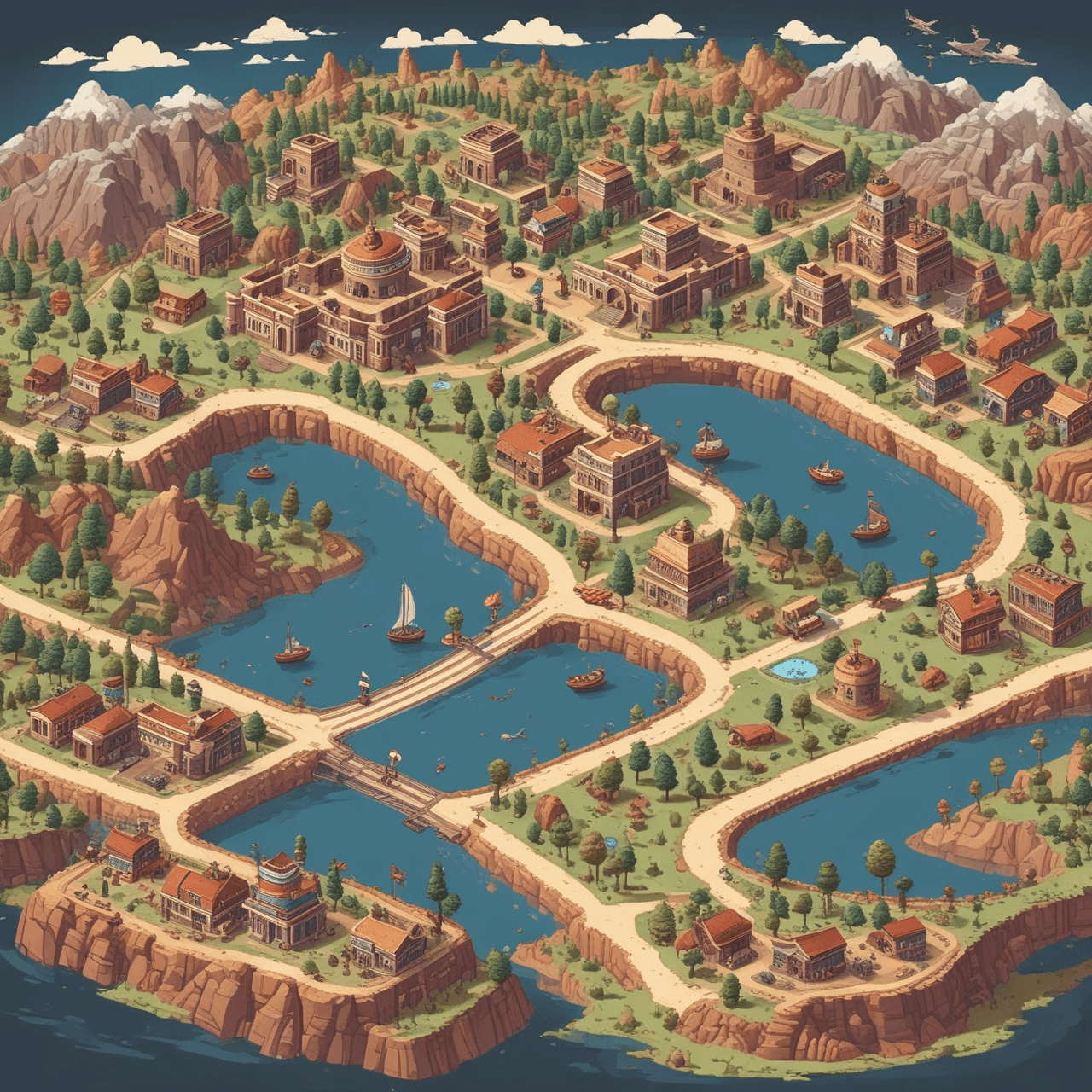 Founding Fathers' Race game banner