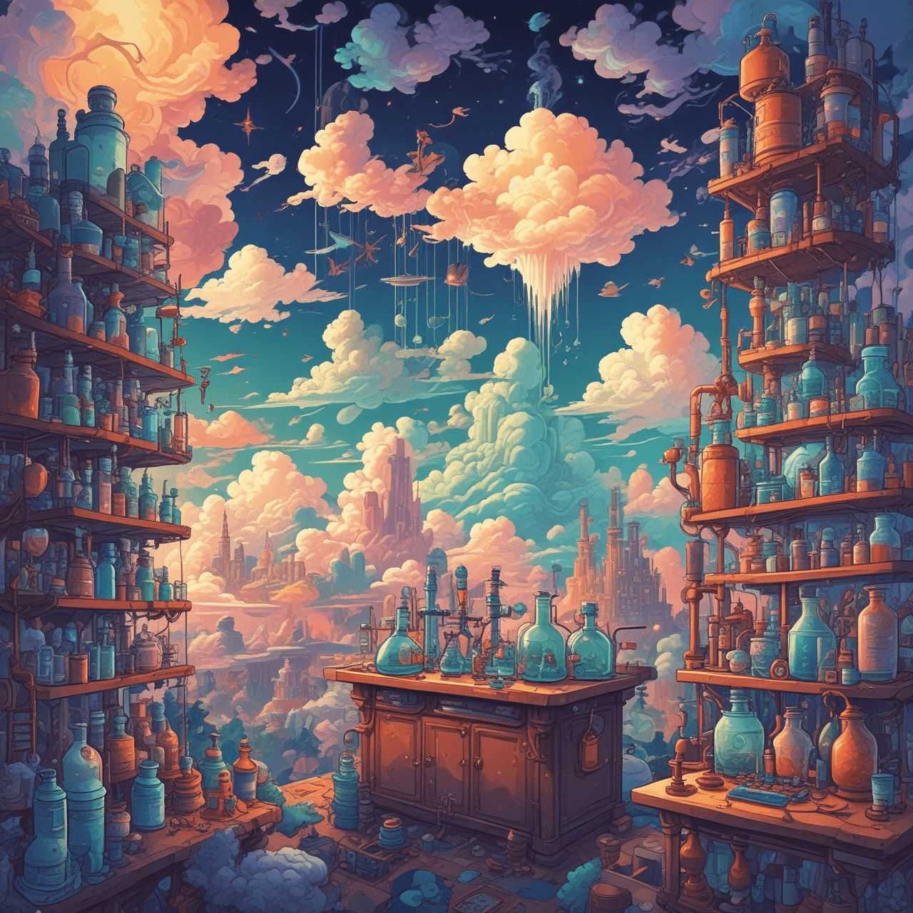 Element Extractor Cloud Hop game banner