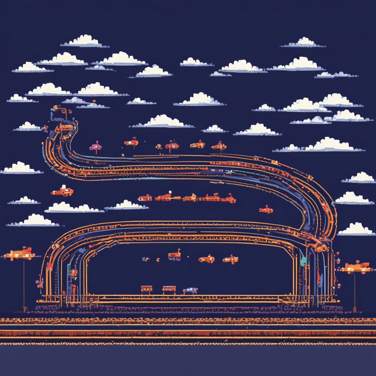 Count by 2s Race game banner