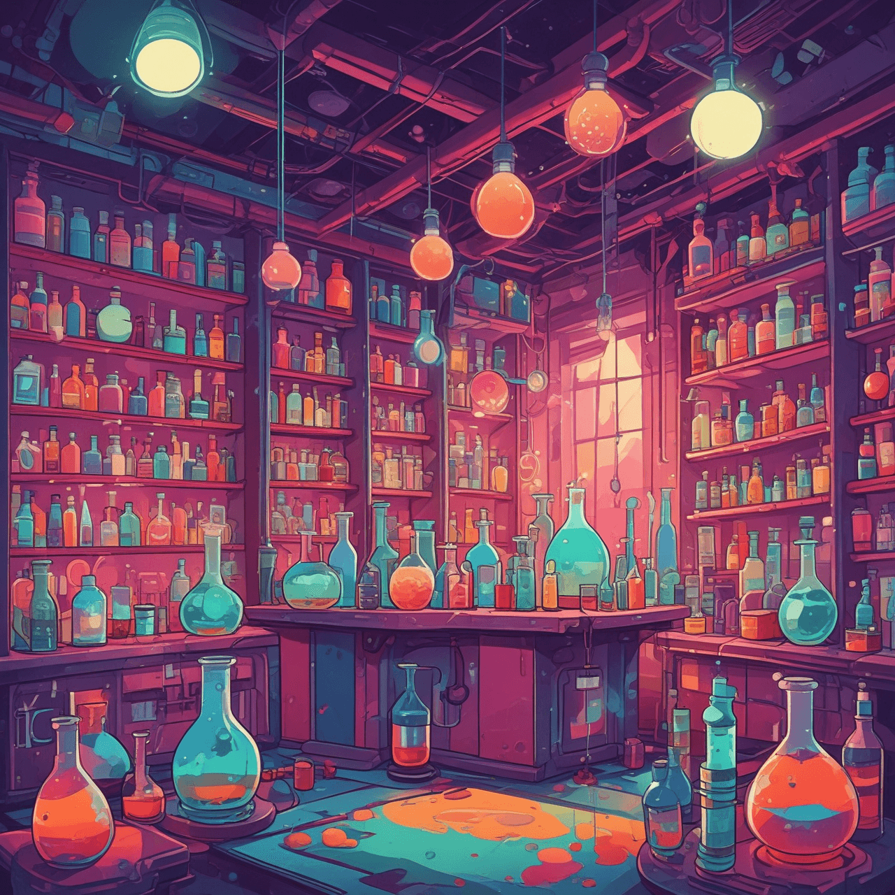 Jetpack Quiz: Химия game banner