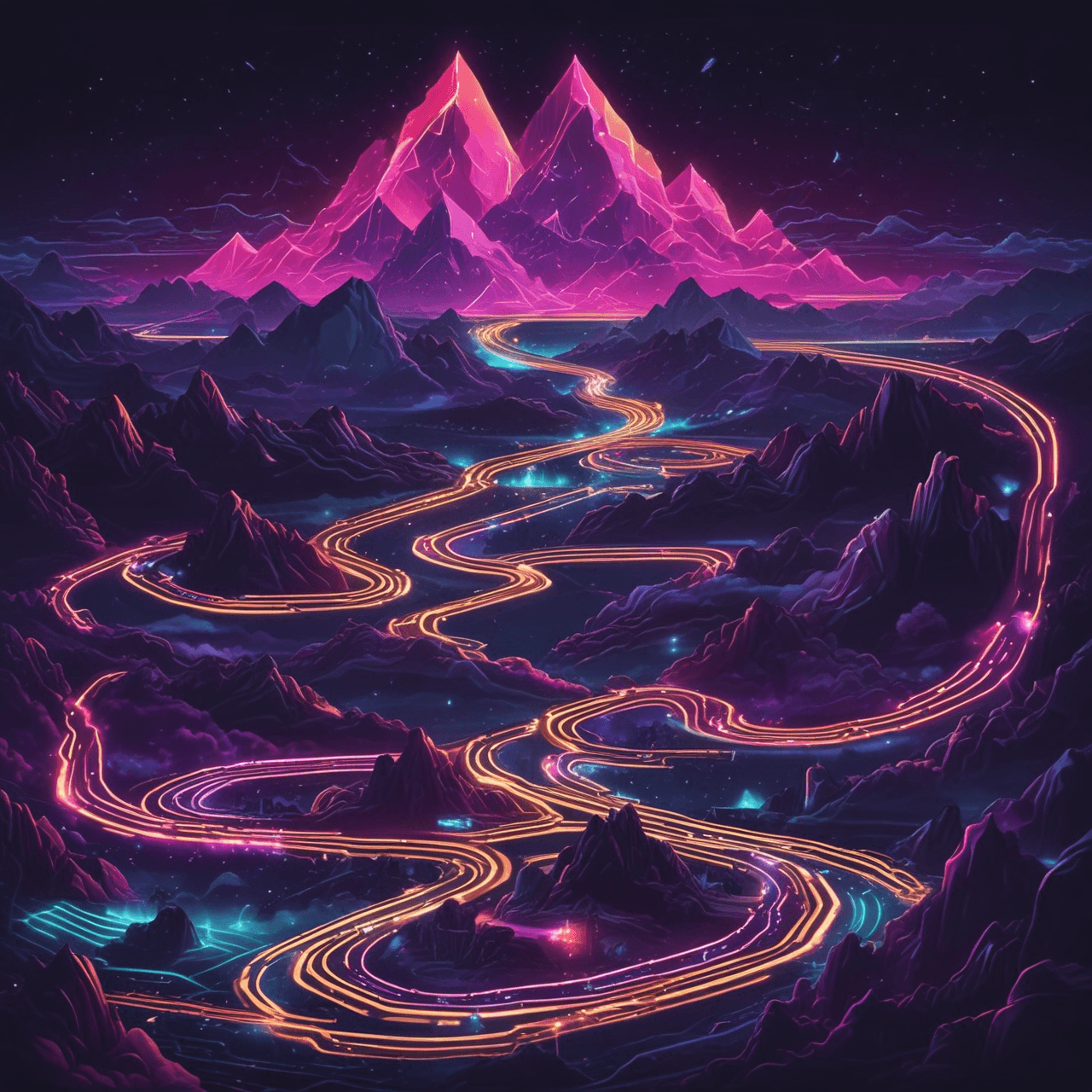 Triangle Track Challenge game banner