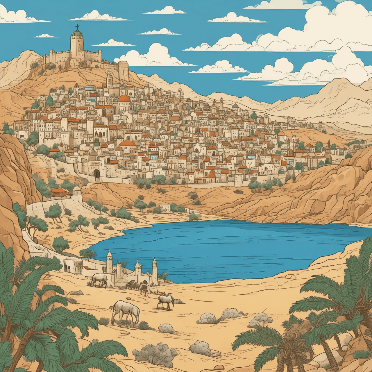 Crusades Quiz Adventure game banner