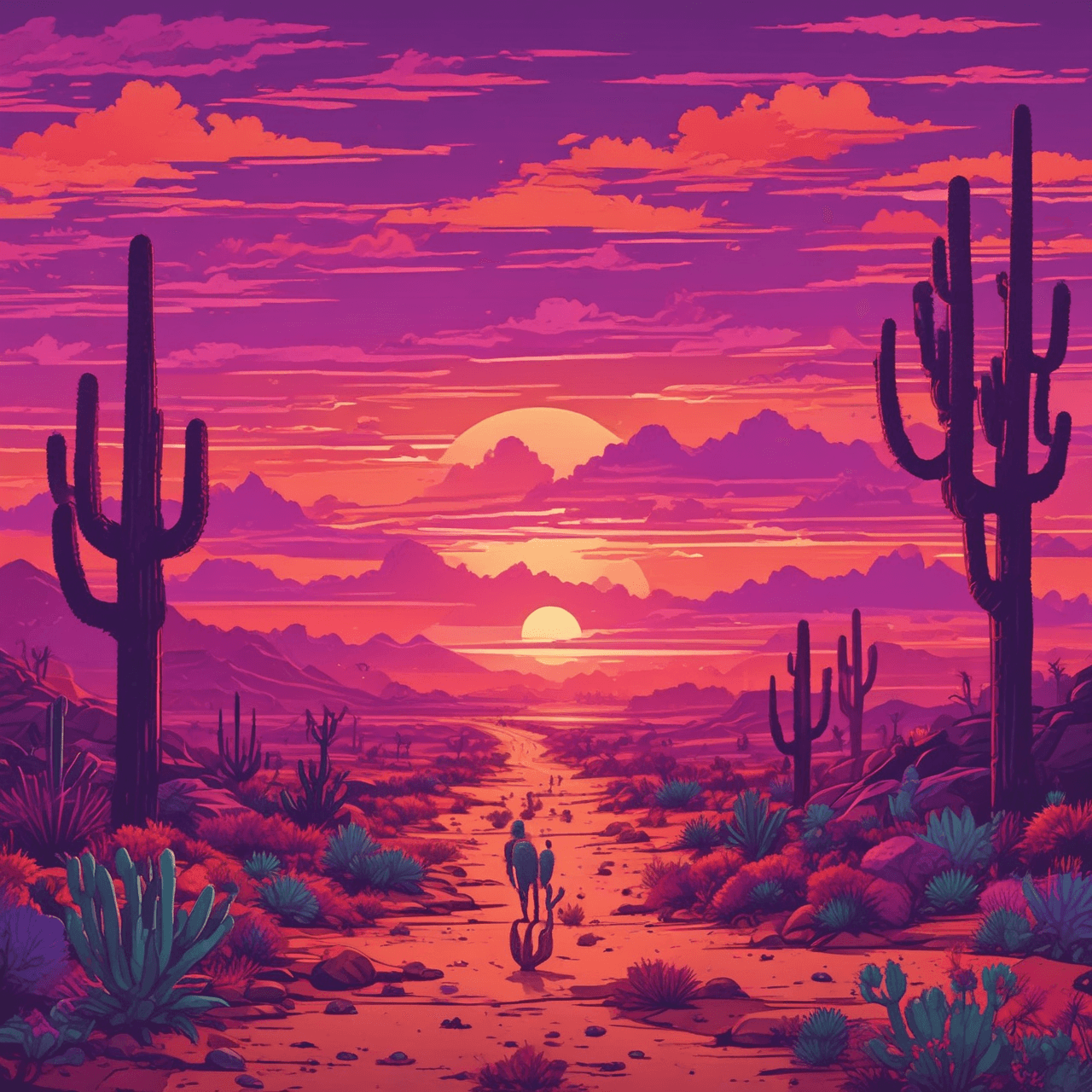 Wild West Race game banner