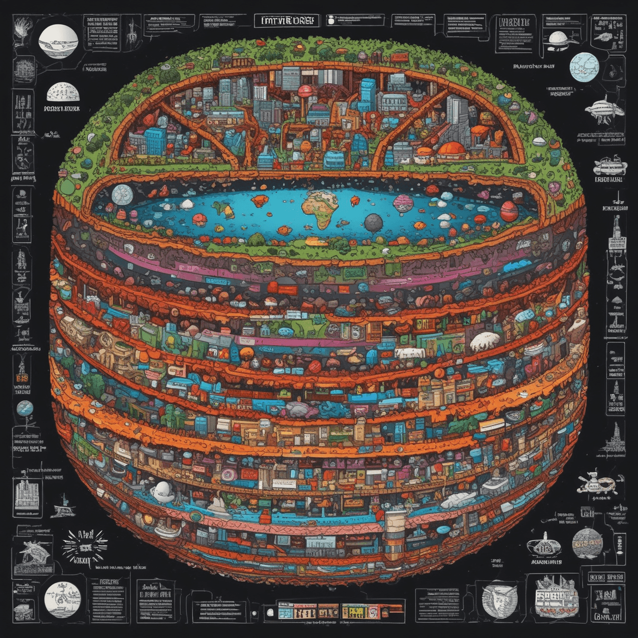 Geosfera Run Quiz game banner