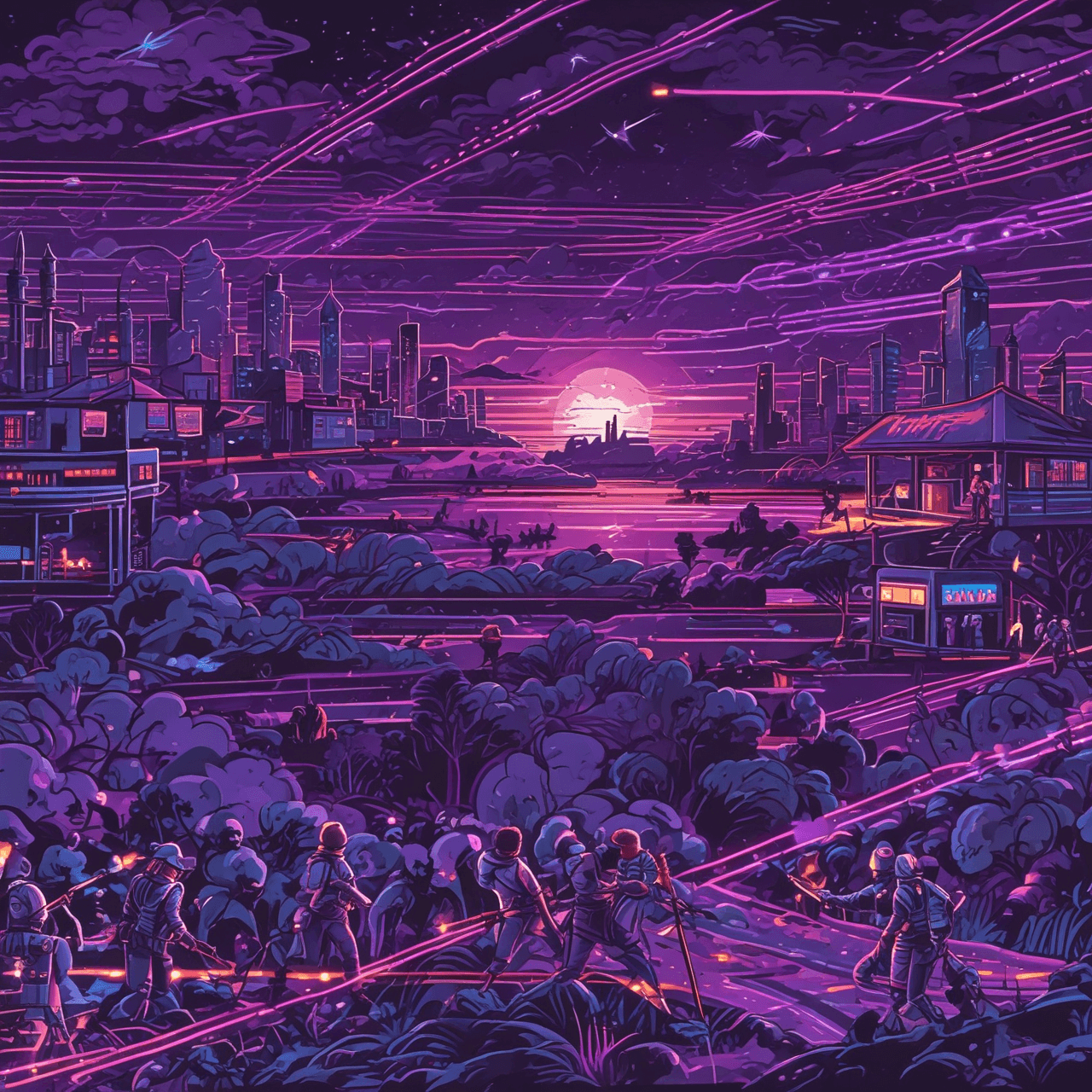 Liberty Lane Rush game banner