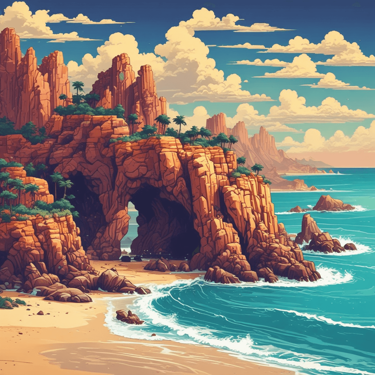 Coastal Conquest Race game banner