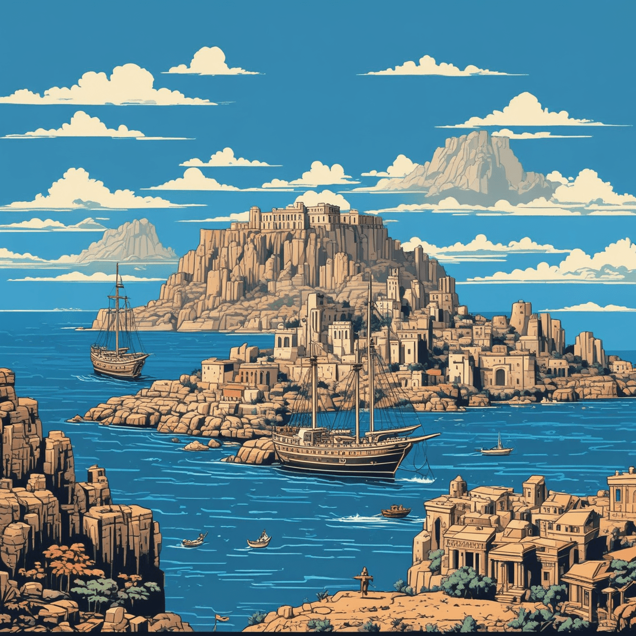 Ancient Wars Run game banner