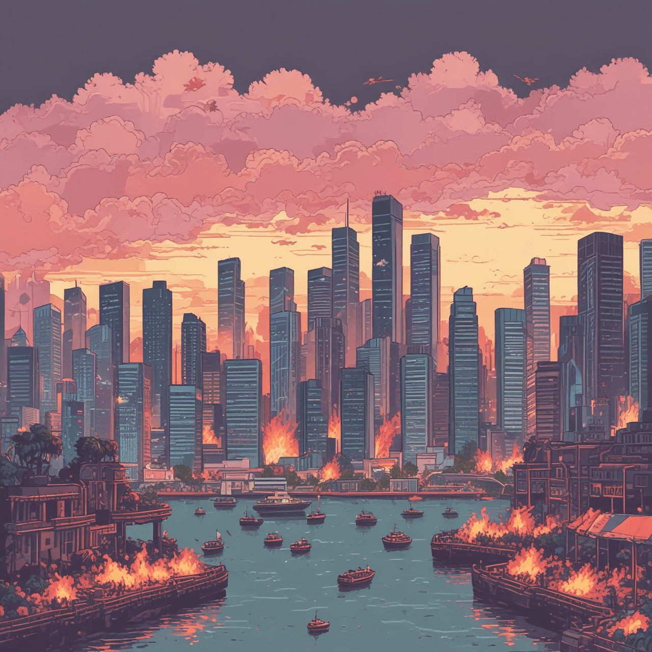 War Jump game banner