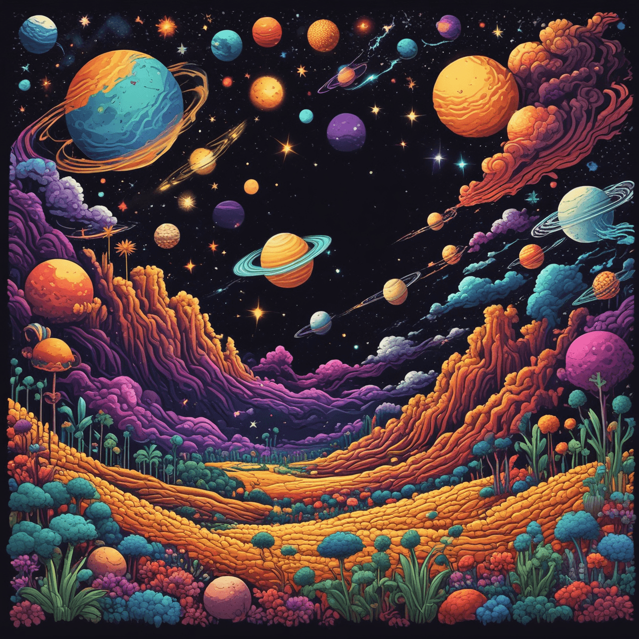 Cosmic Farmer game banner