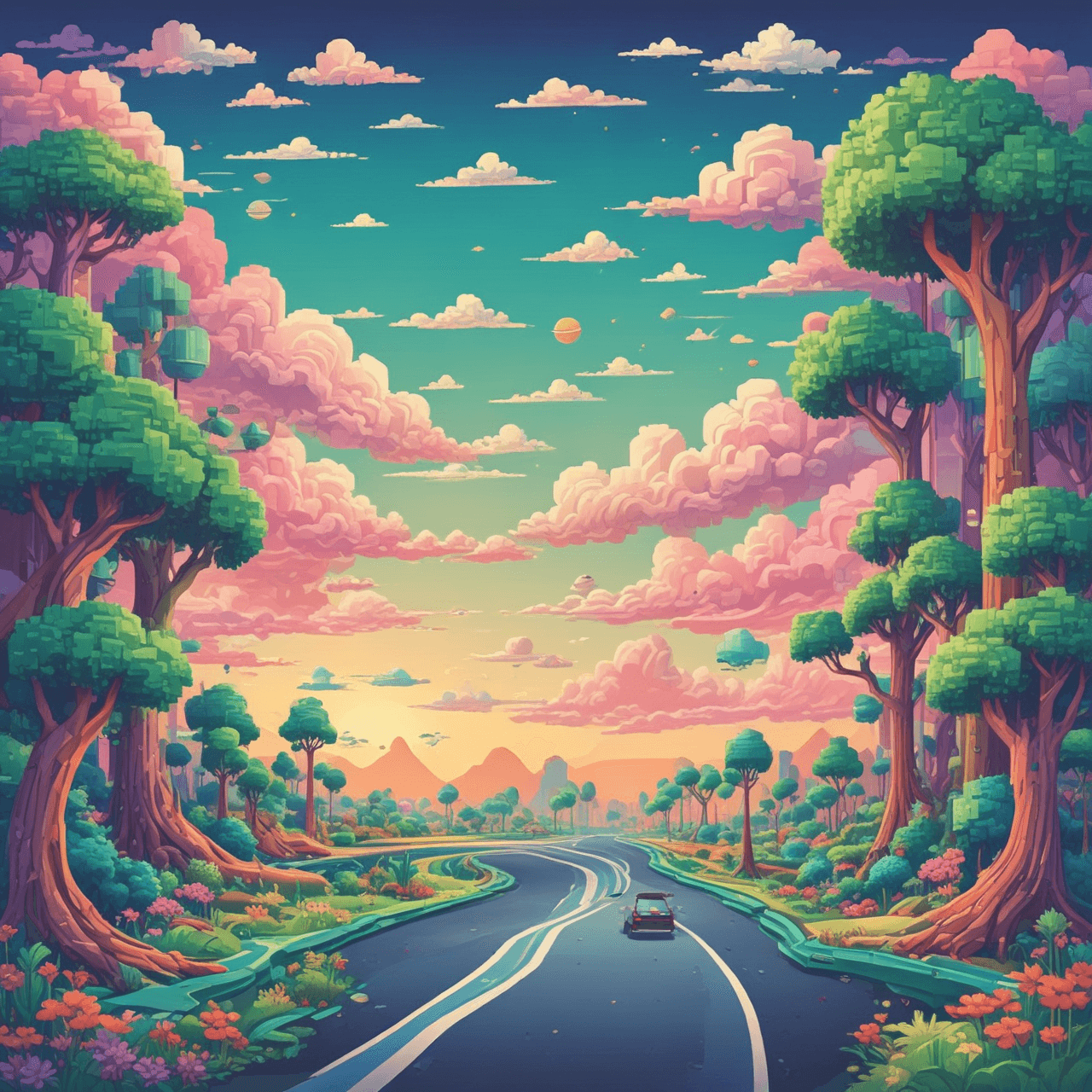 Gerund Pursuit game banner