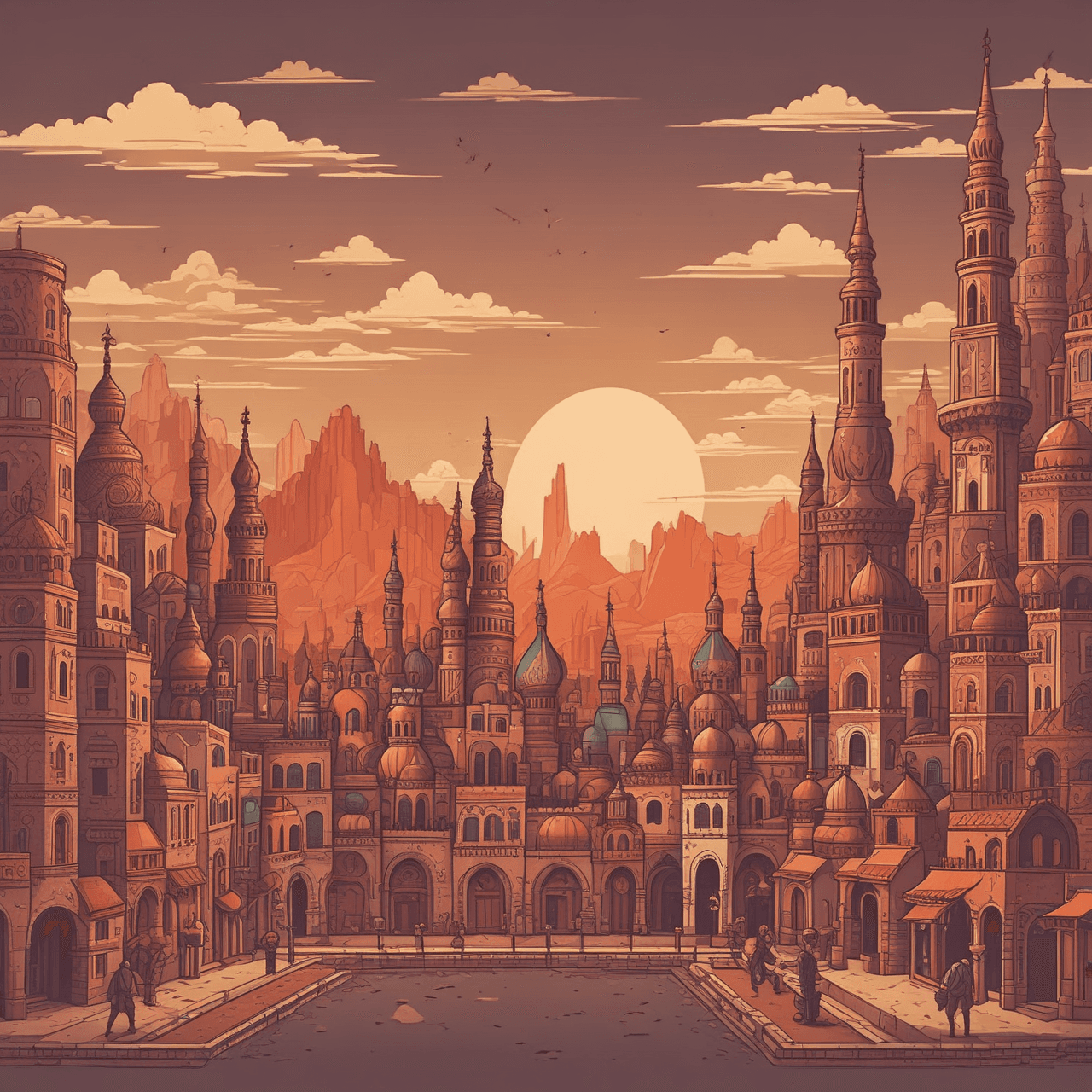 Sabir's Satire Strike game banner