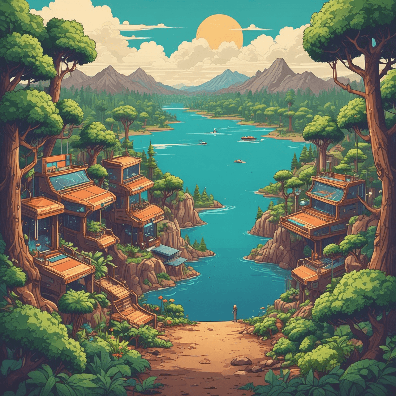 Eco-Jetpack Challenge game banner