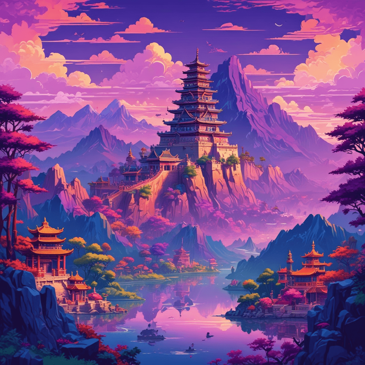 Asian Civilizations Runner game banner