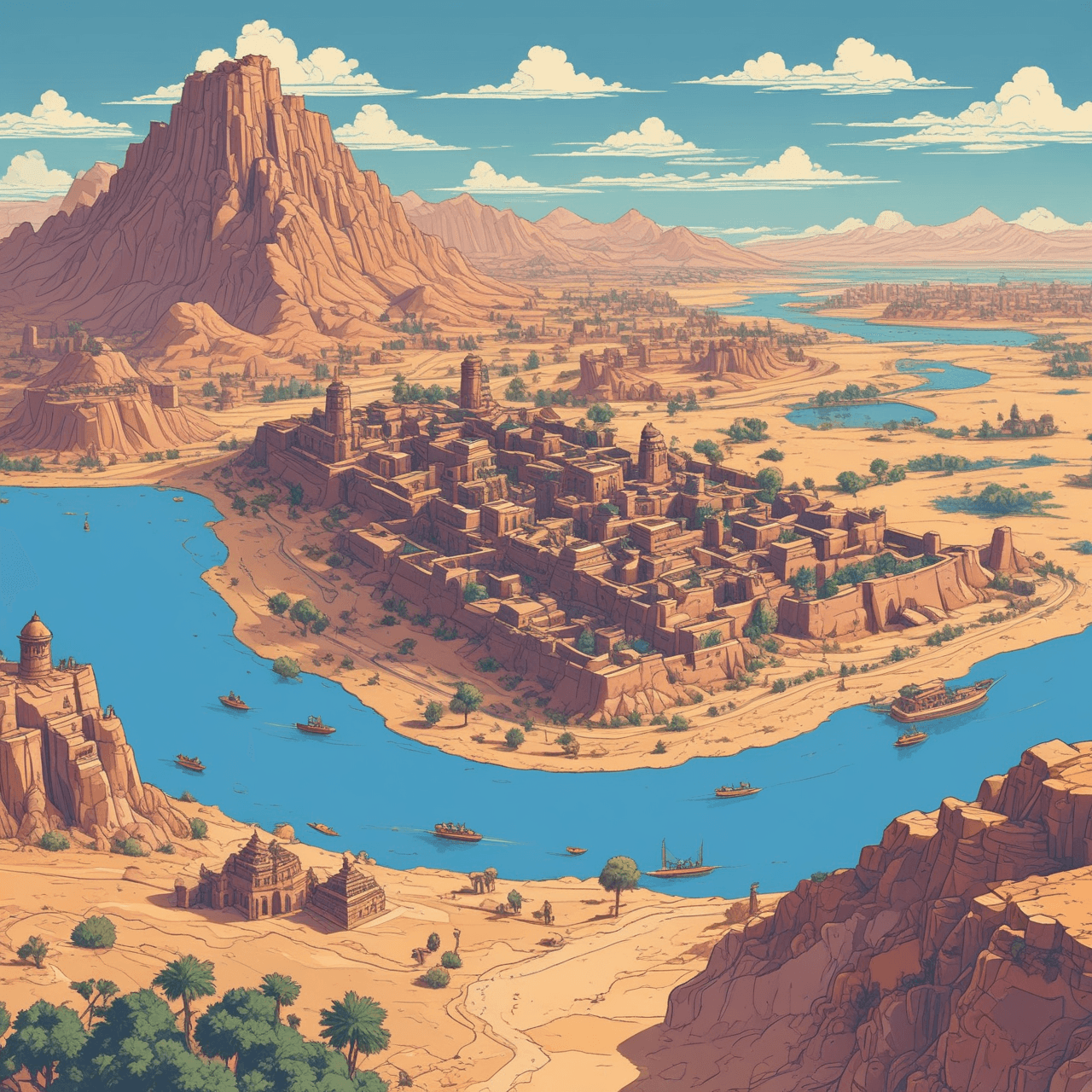 Sumerian Run Quiz game banner