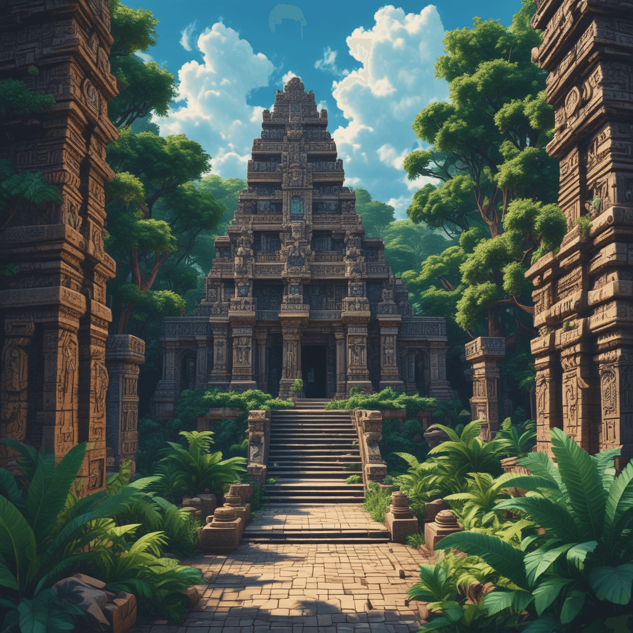 Temple Trivia game banner