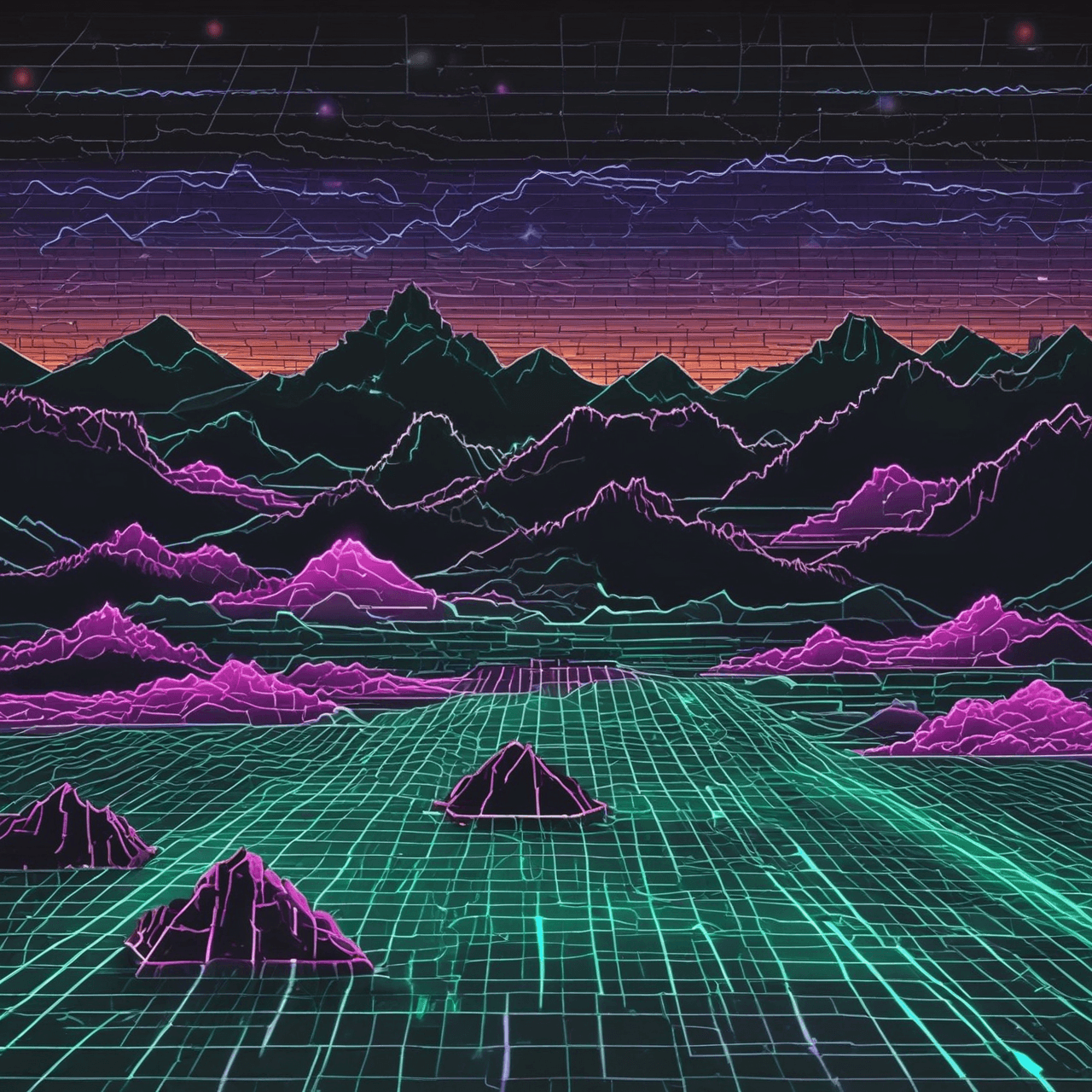 Jetpack Geometry Adventure game banner