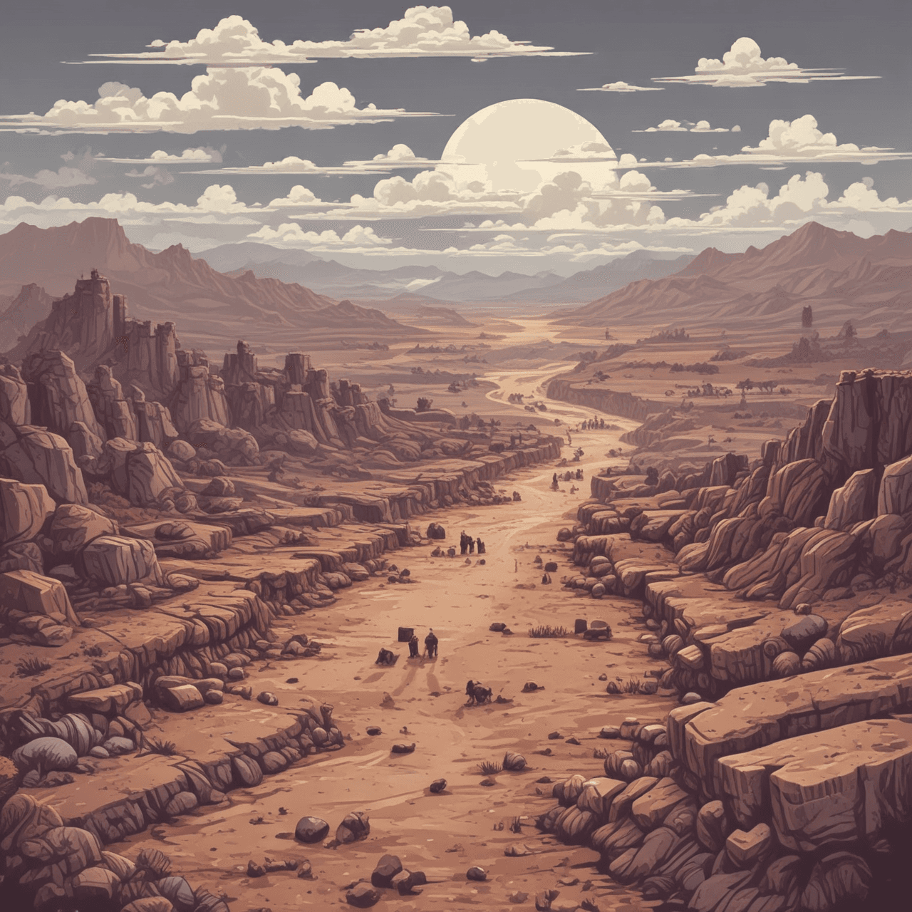 Trench Jump game banner