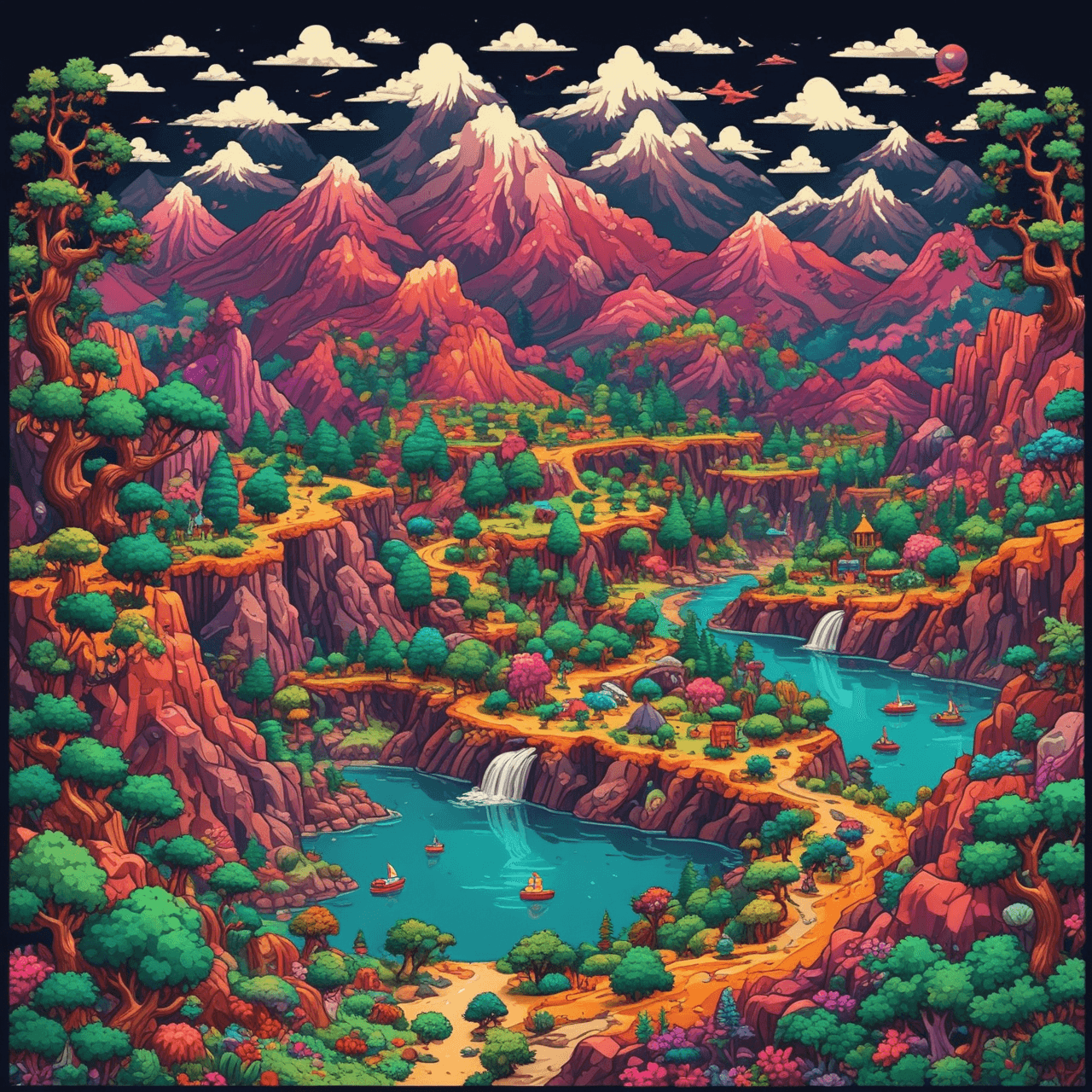 Jetpack Geography Adventure game banner