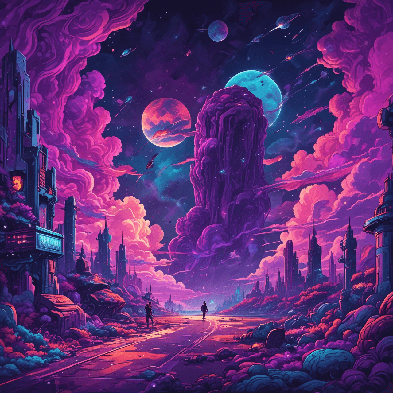 Amoeba Asteroid Assault game banner