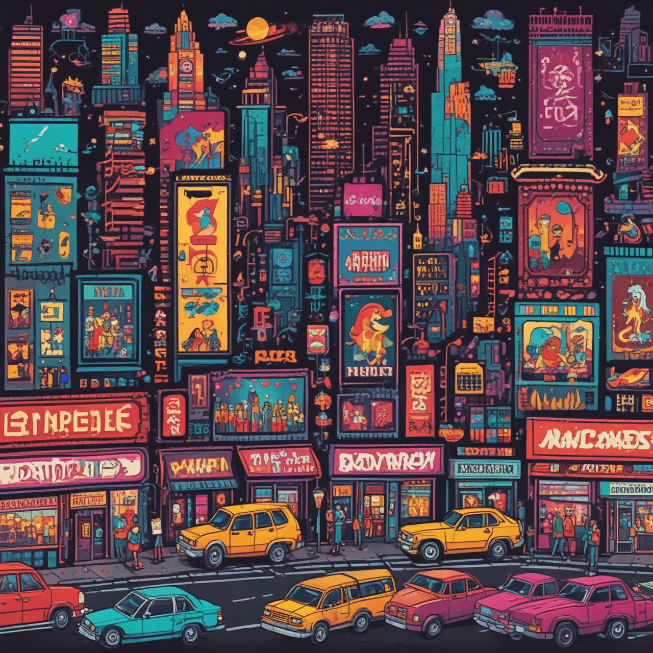 Pop Culture Race game banner