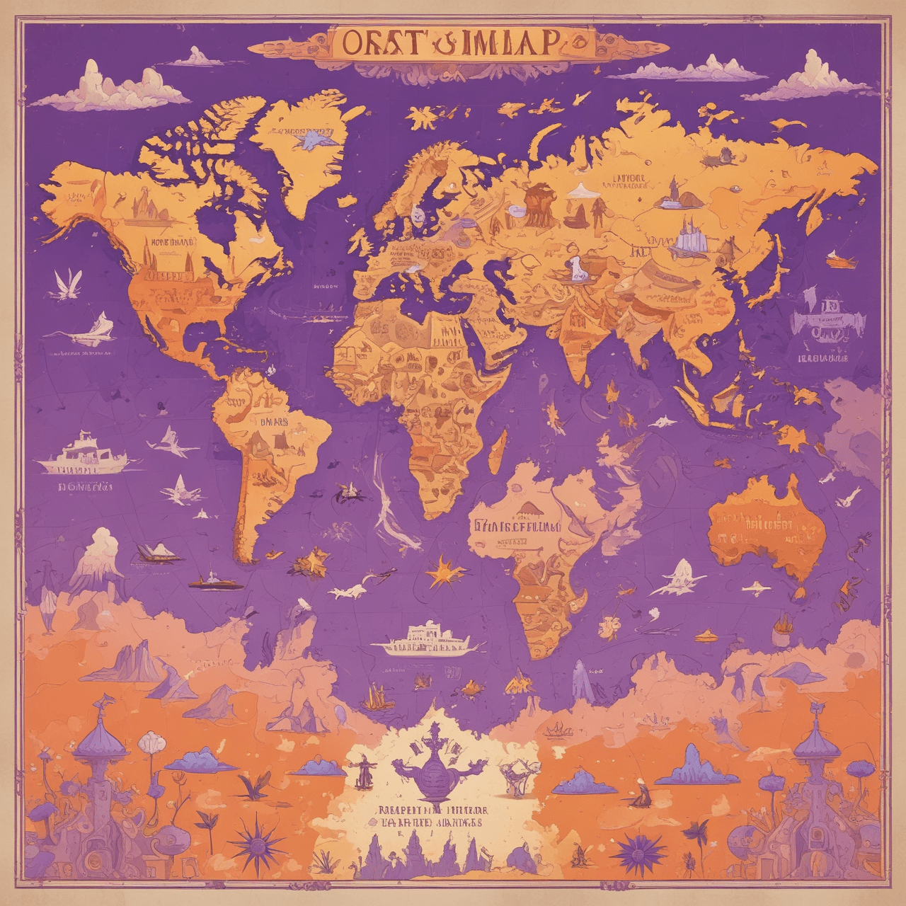 AP World History Cloud Bridge game banner