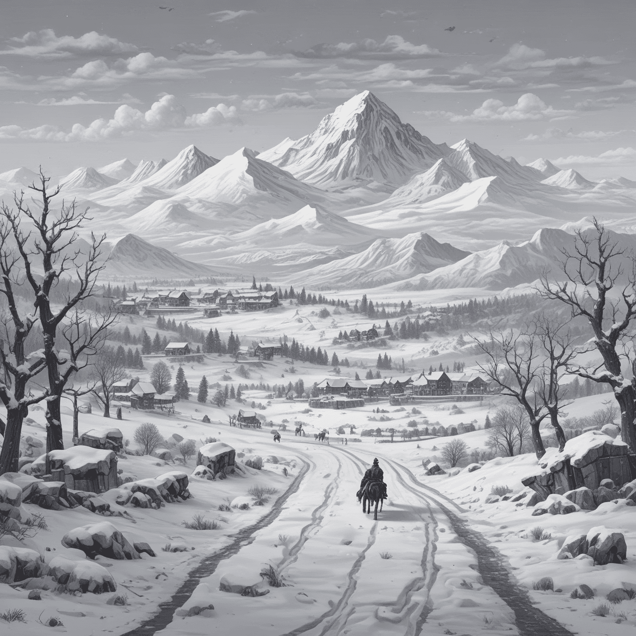 Revolutionary Run: Snowy Paths game banner