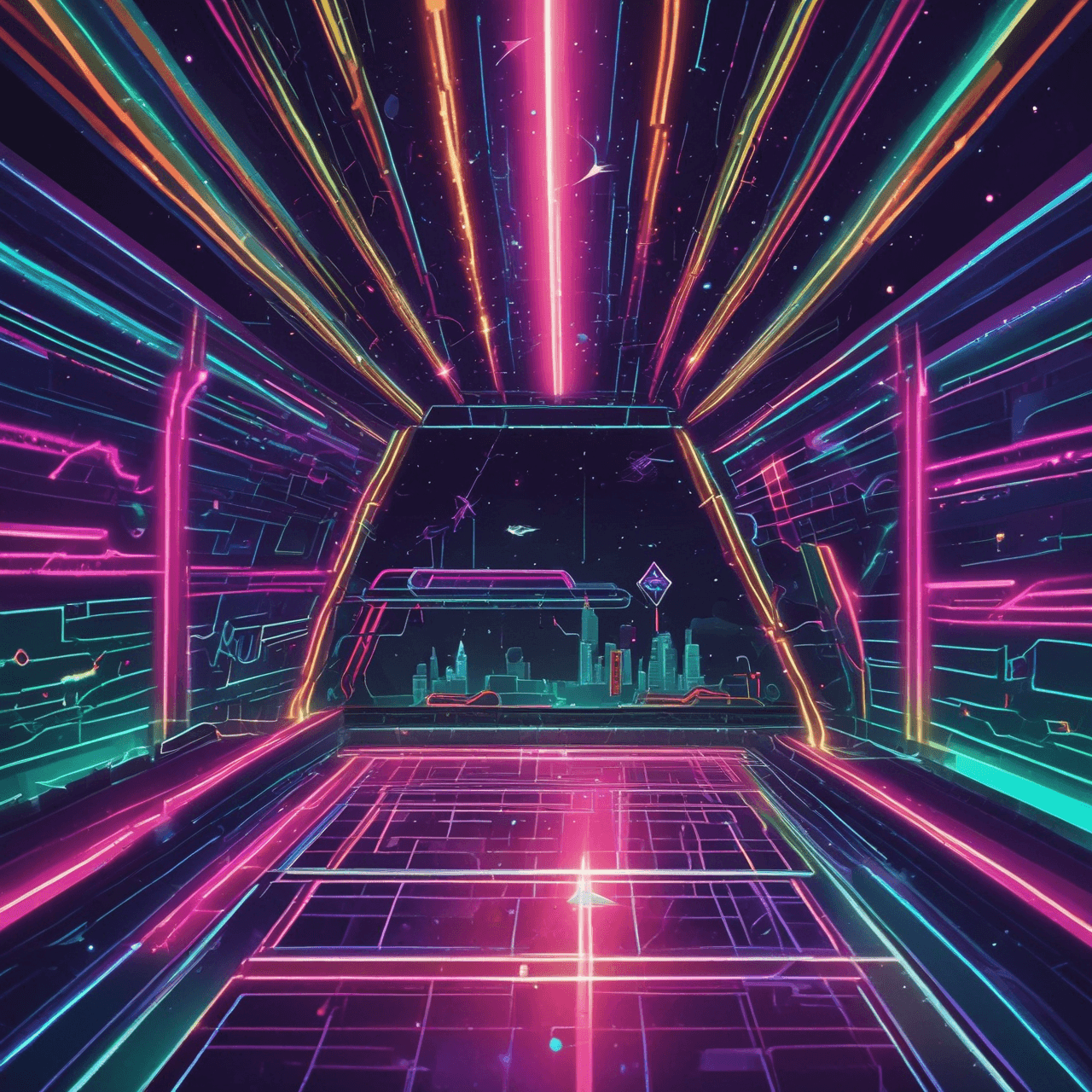 Geometric Speedrun game banner