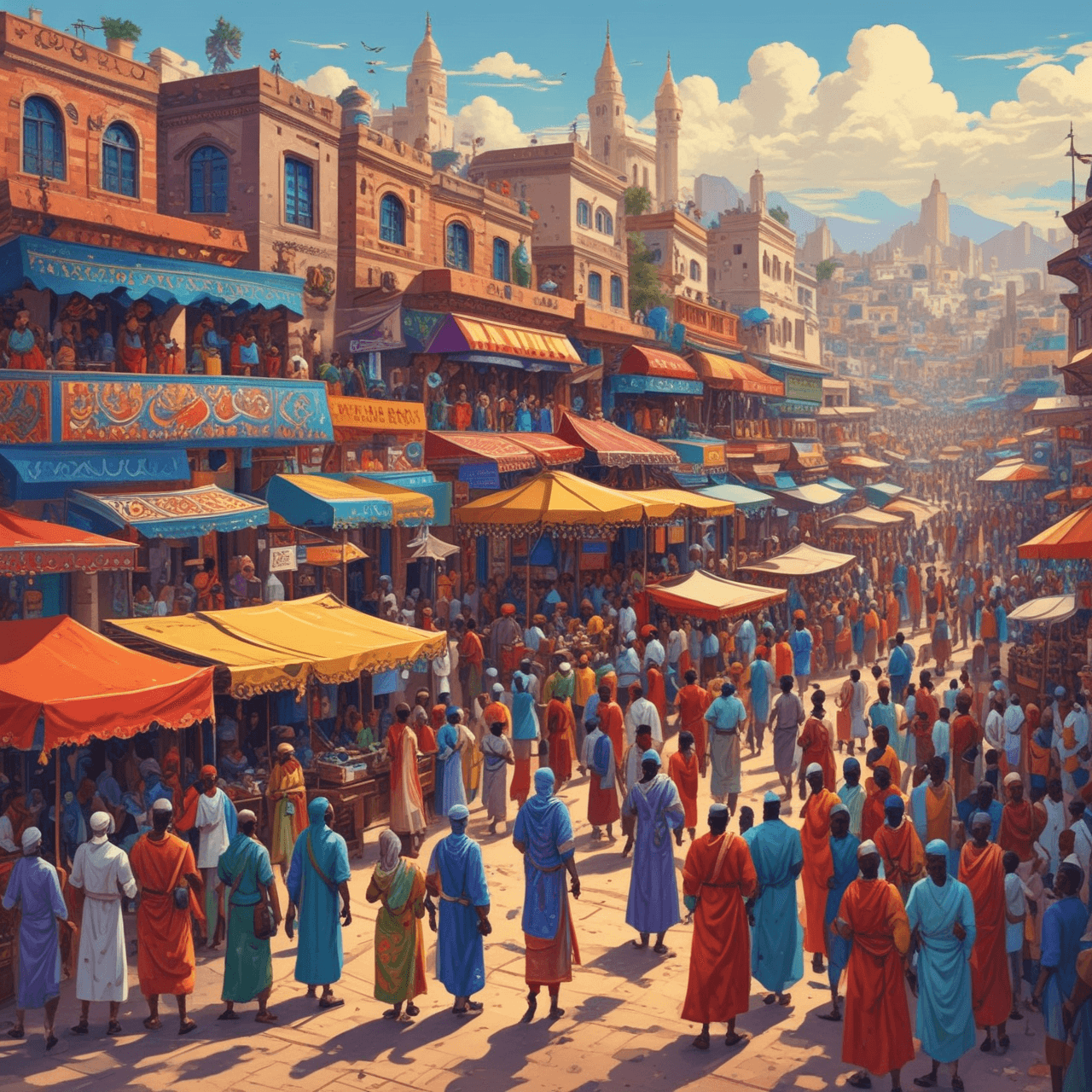 Hausa Greetings Run game banner