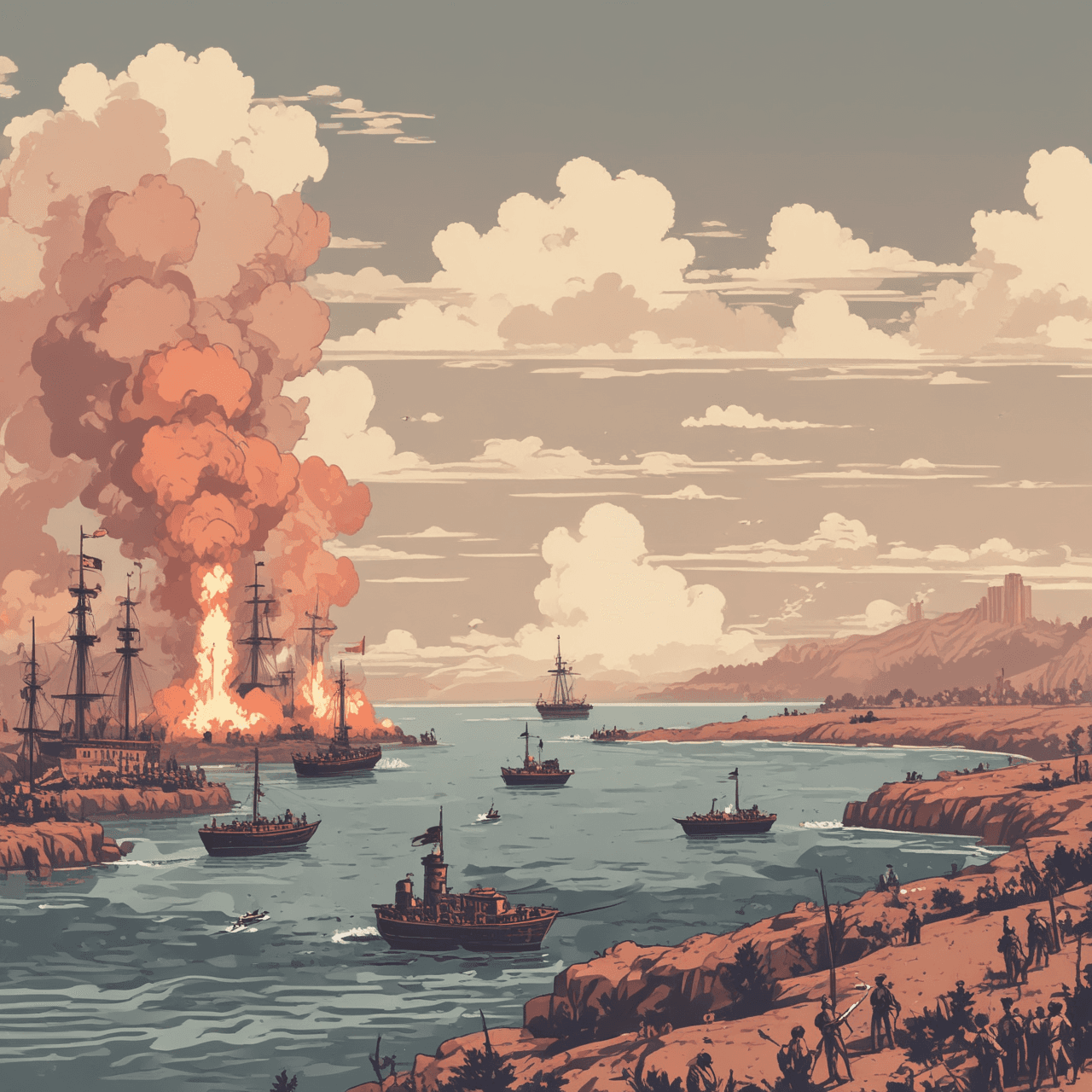 1812 Battle Run game banner