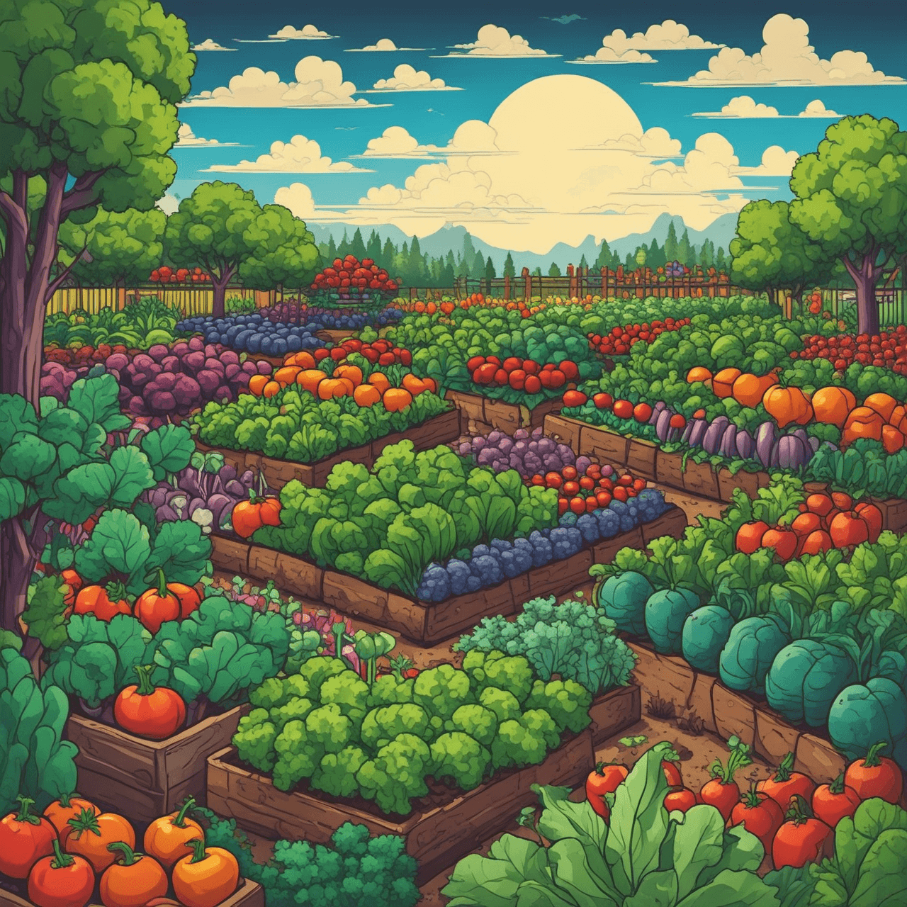 Veggie Voyager game banner