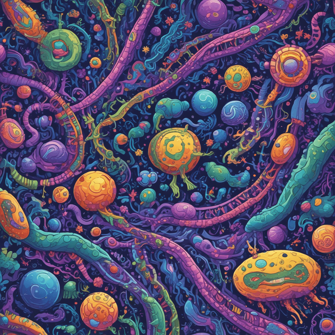 Genetic Helix Run game banner