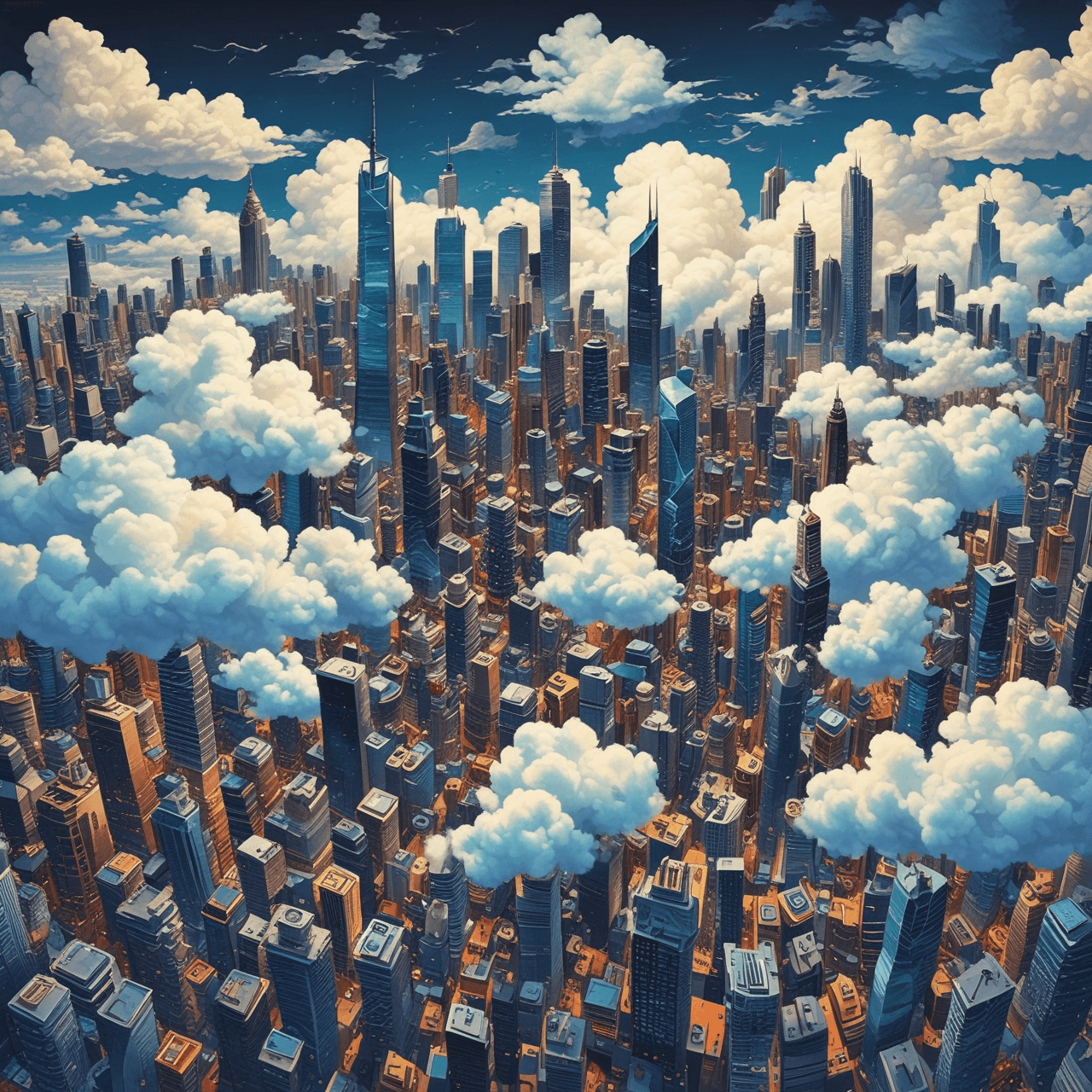 Economic Cloud Bridge game banner